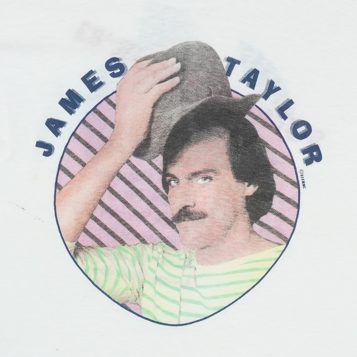1983 James Taylor Tour Shirt