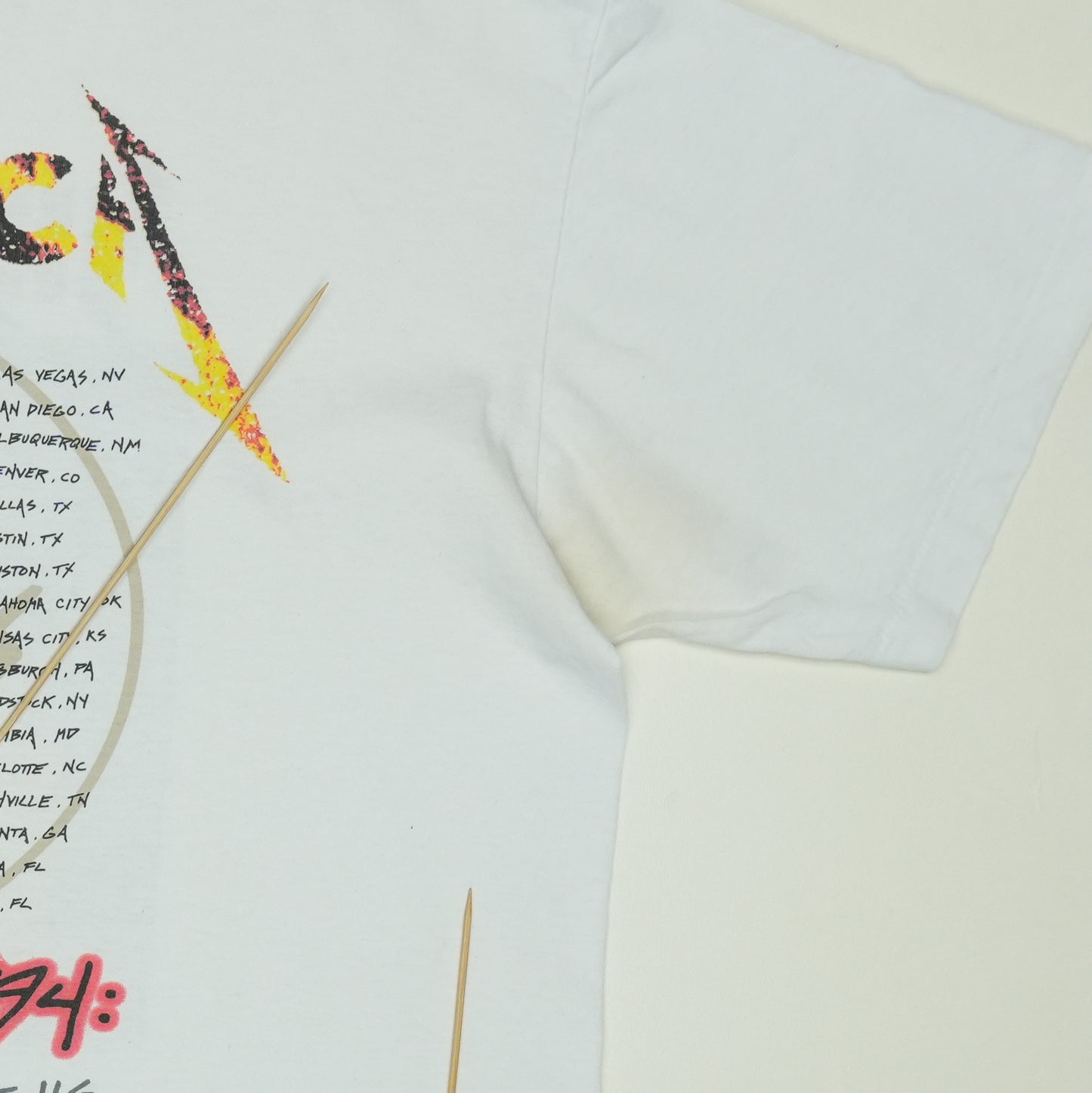 1994 Metallica Binge & Purge Tour Shirt