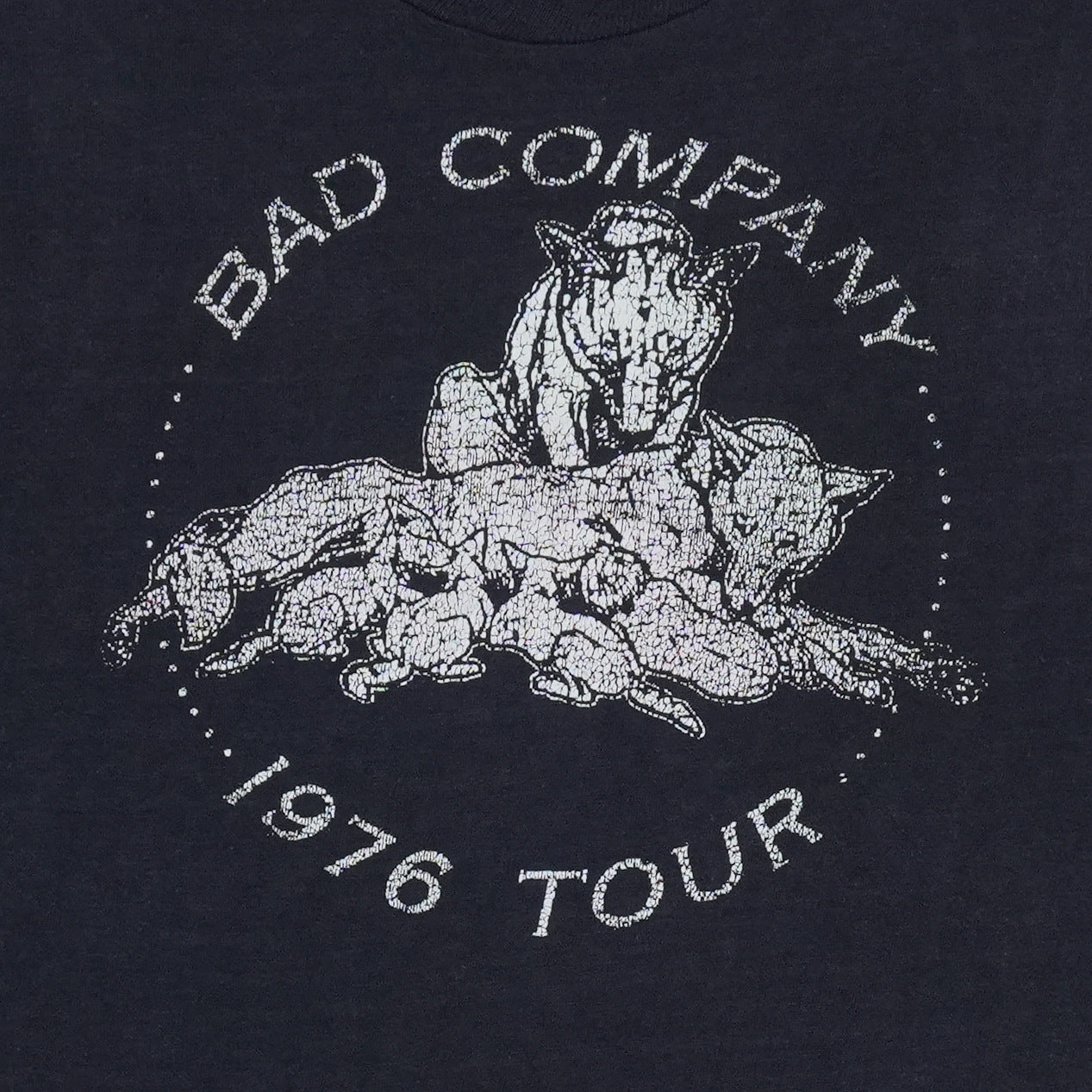 1976 Bad Company Tour Shirt
