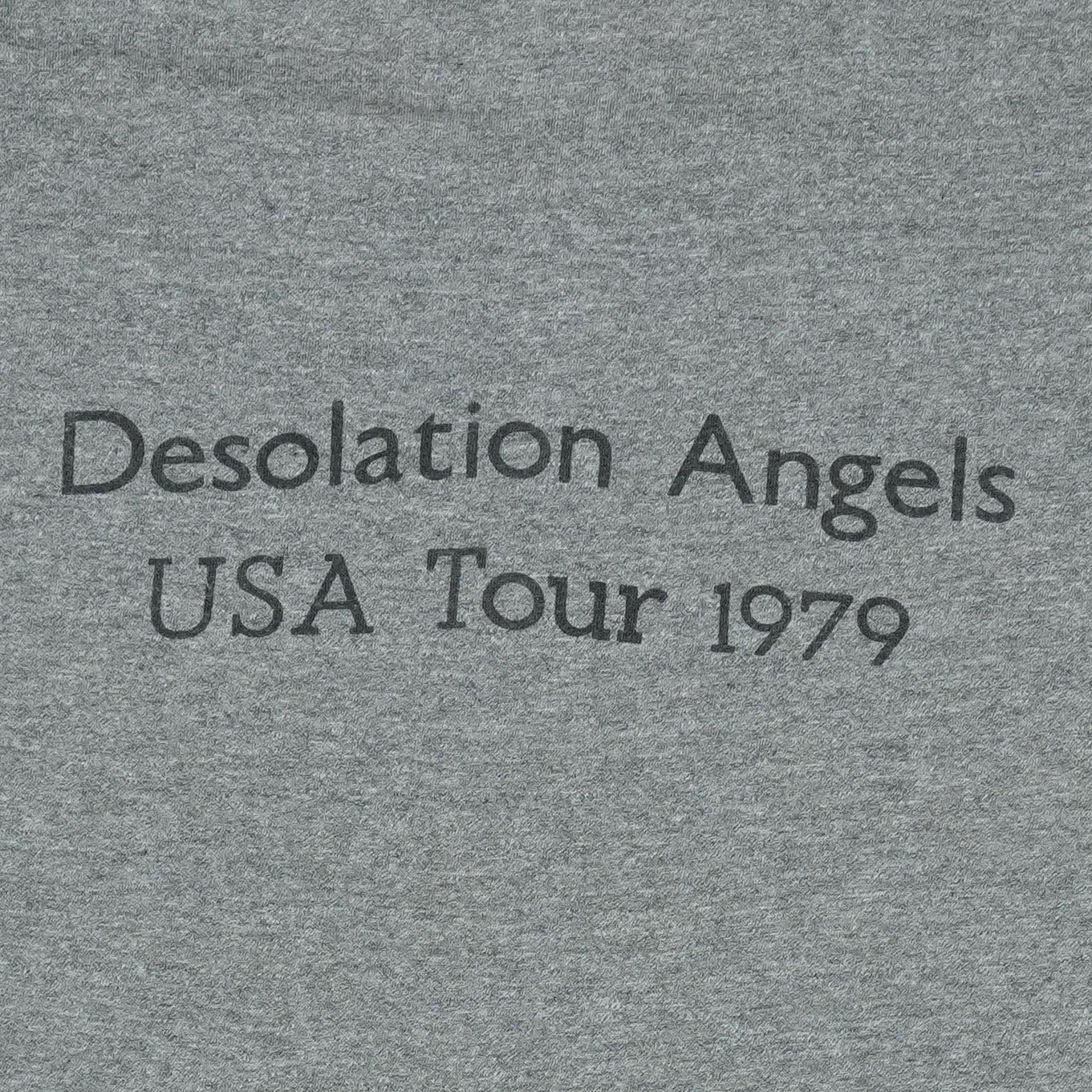 1979 Bad Company Desolation Angels Tour Shirt