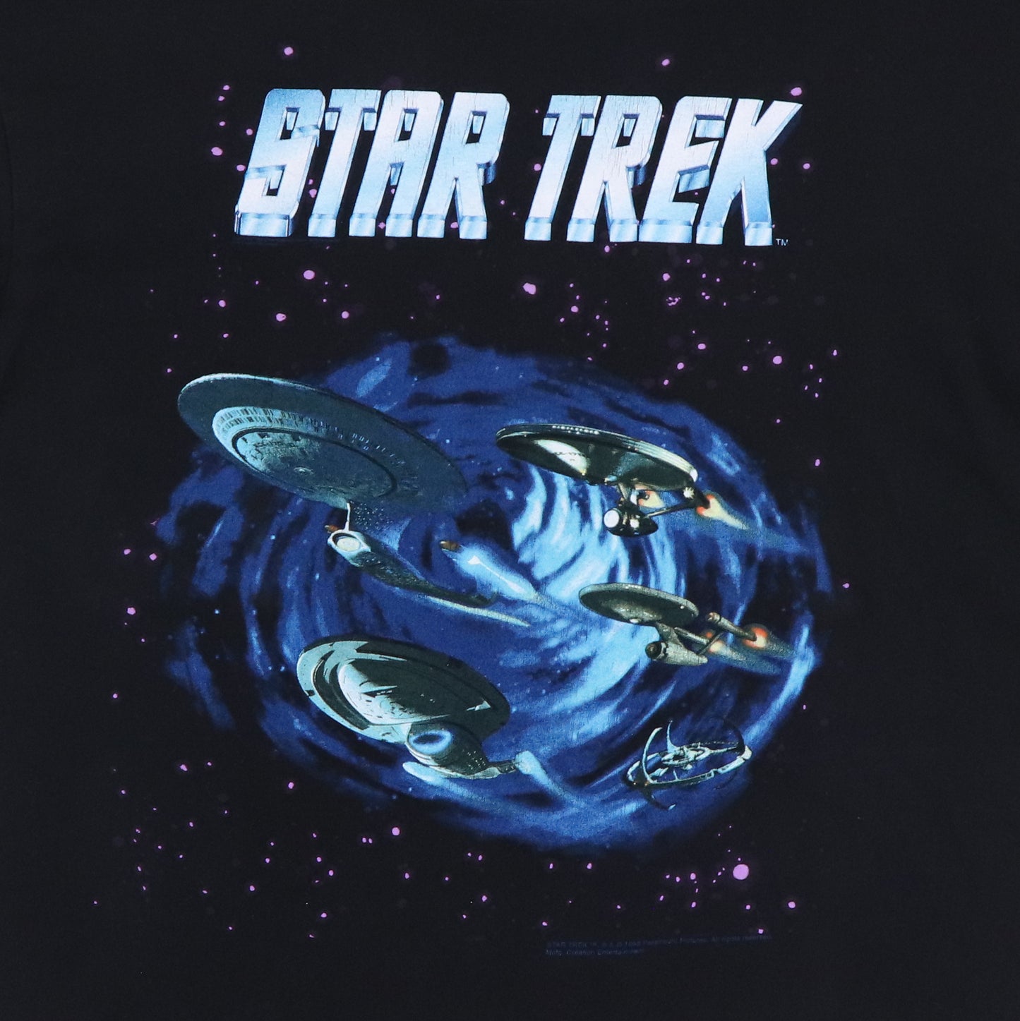 1996 Star Trek Shirt Detail