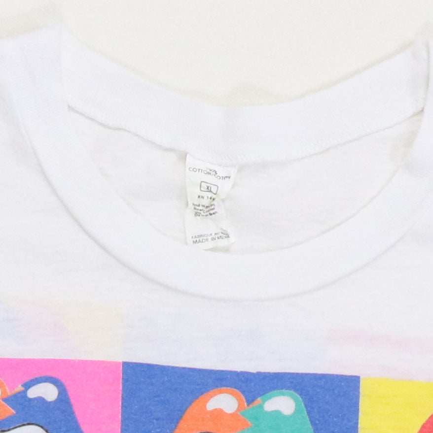 1989 Rolling Stones Steel Wheels Warhol Tour Shirt