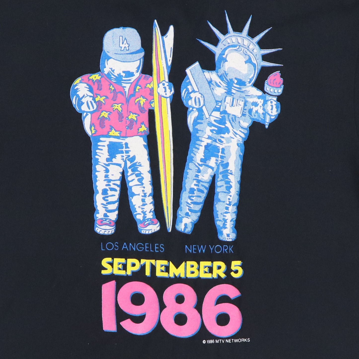 1986 MTV Video Music Awards Crew Shirt