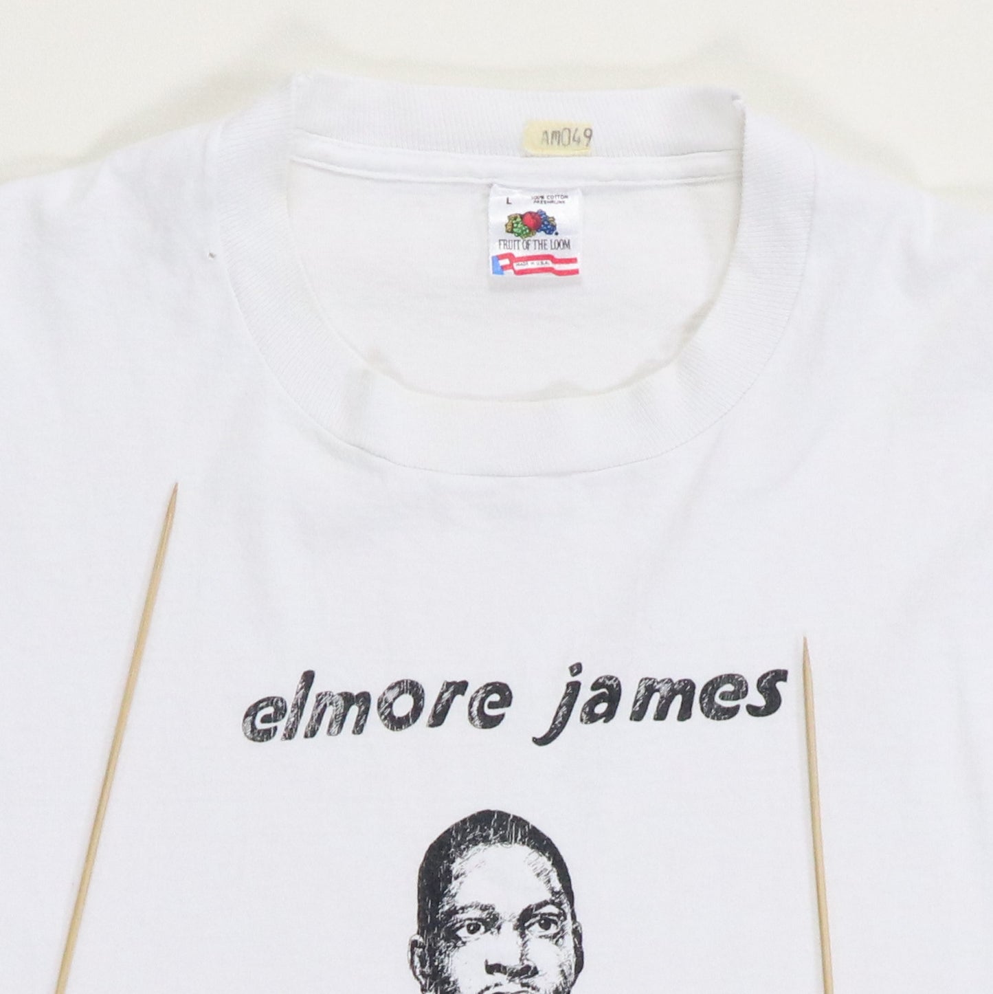 1990s Elmore James Antone's Austin Texas Shirt Detail