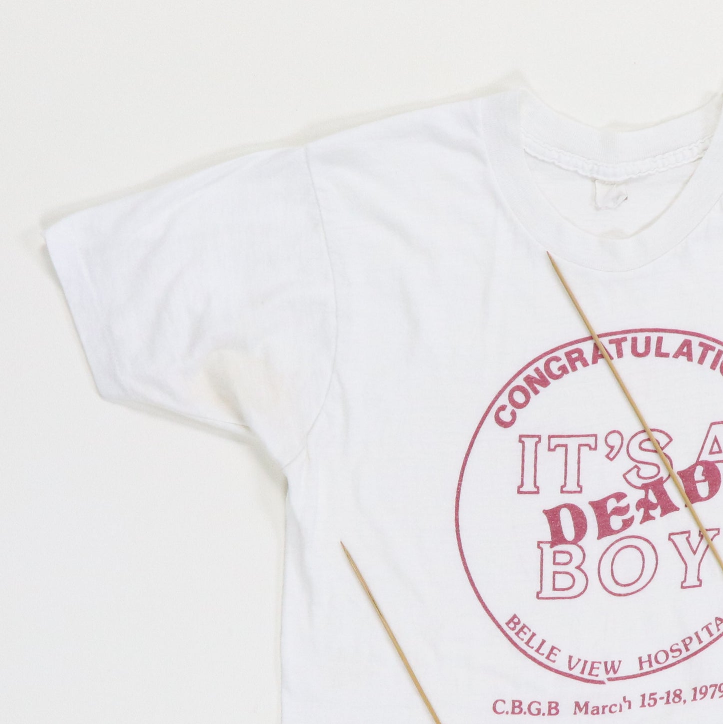 1979 Dead Boys CBGB Concert Shirt