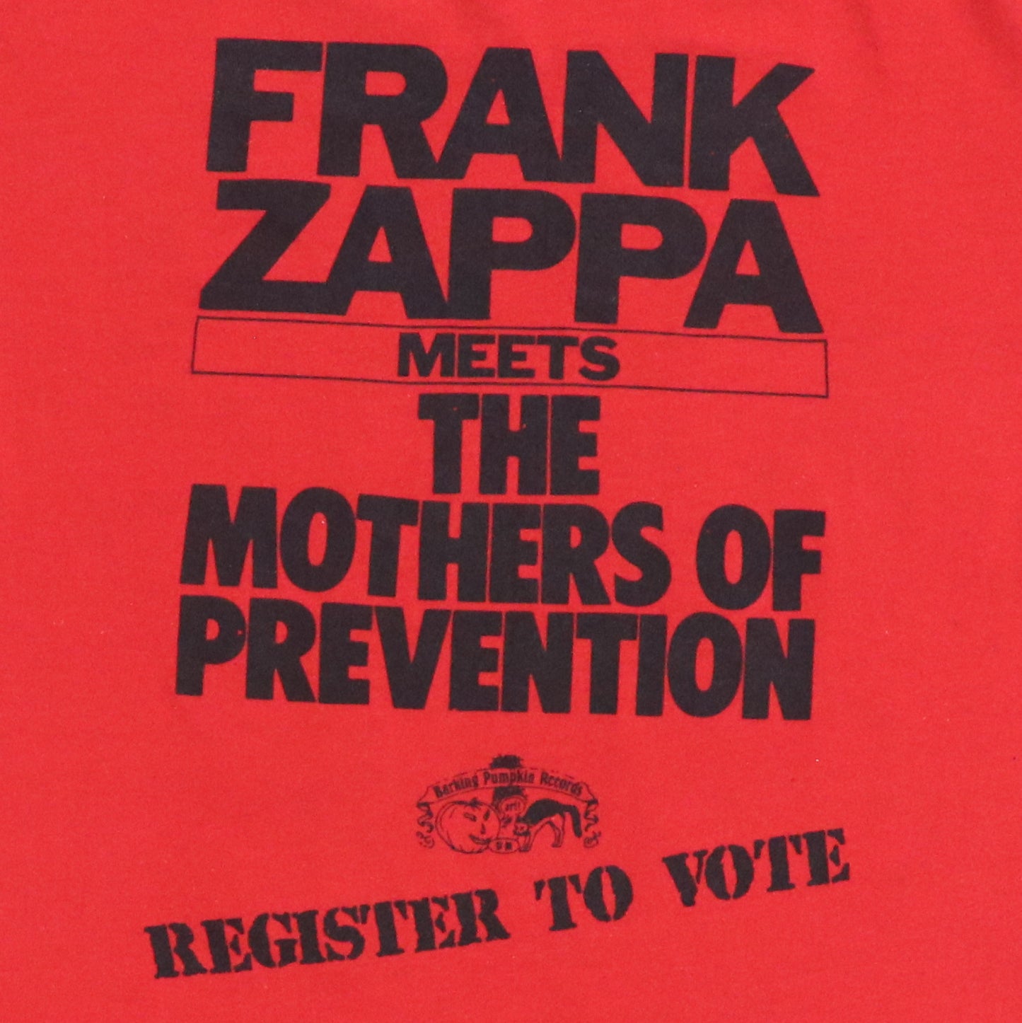1985 Frank Zappa Porn Wars Shirt