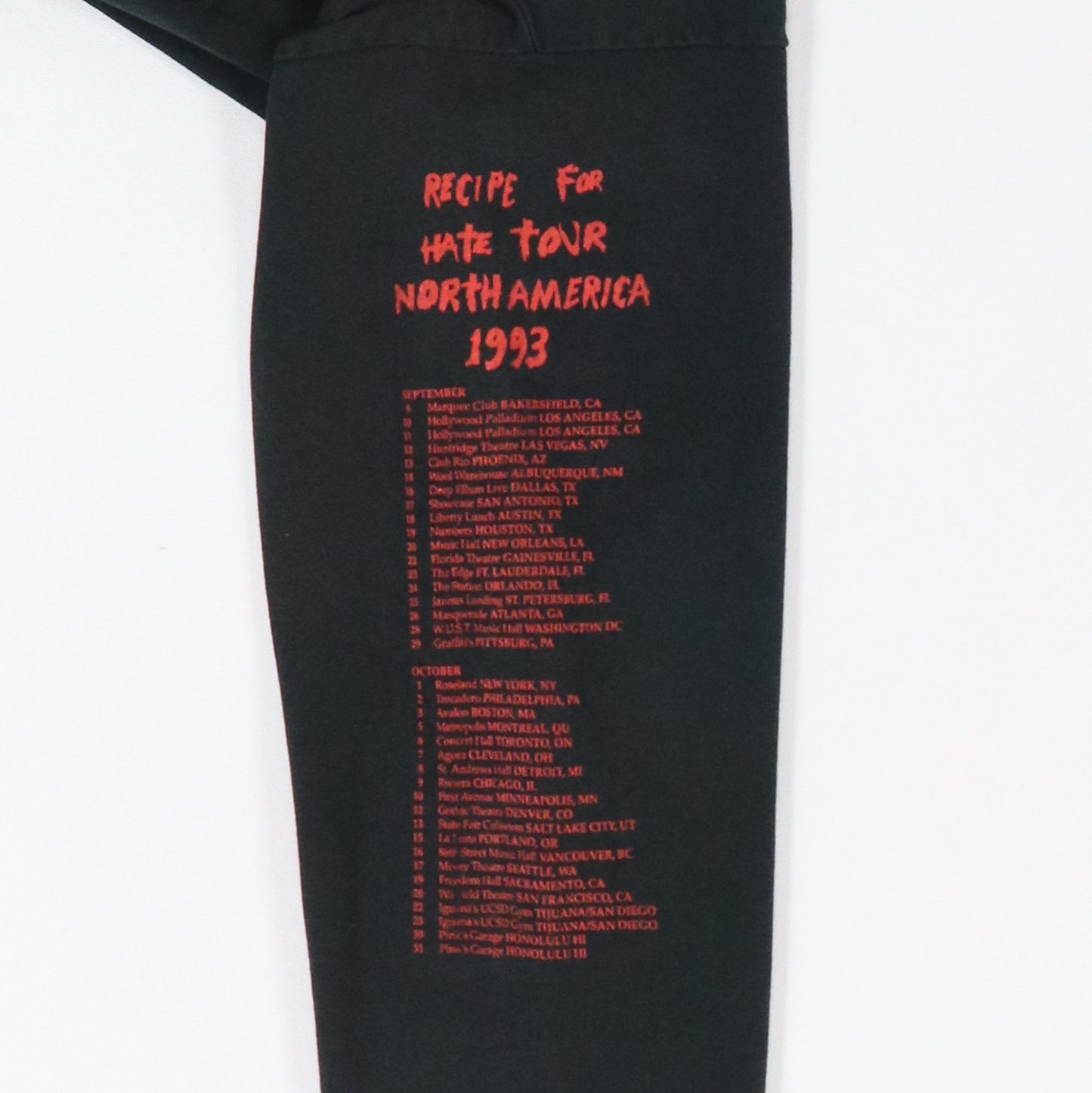 1993 Bad Religion Recipe For Hate Long Sleeve Shirt