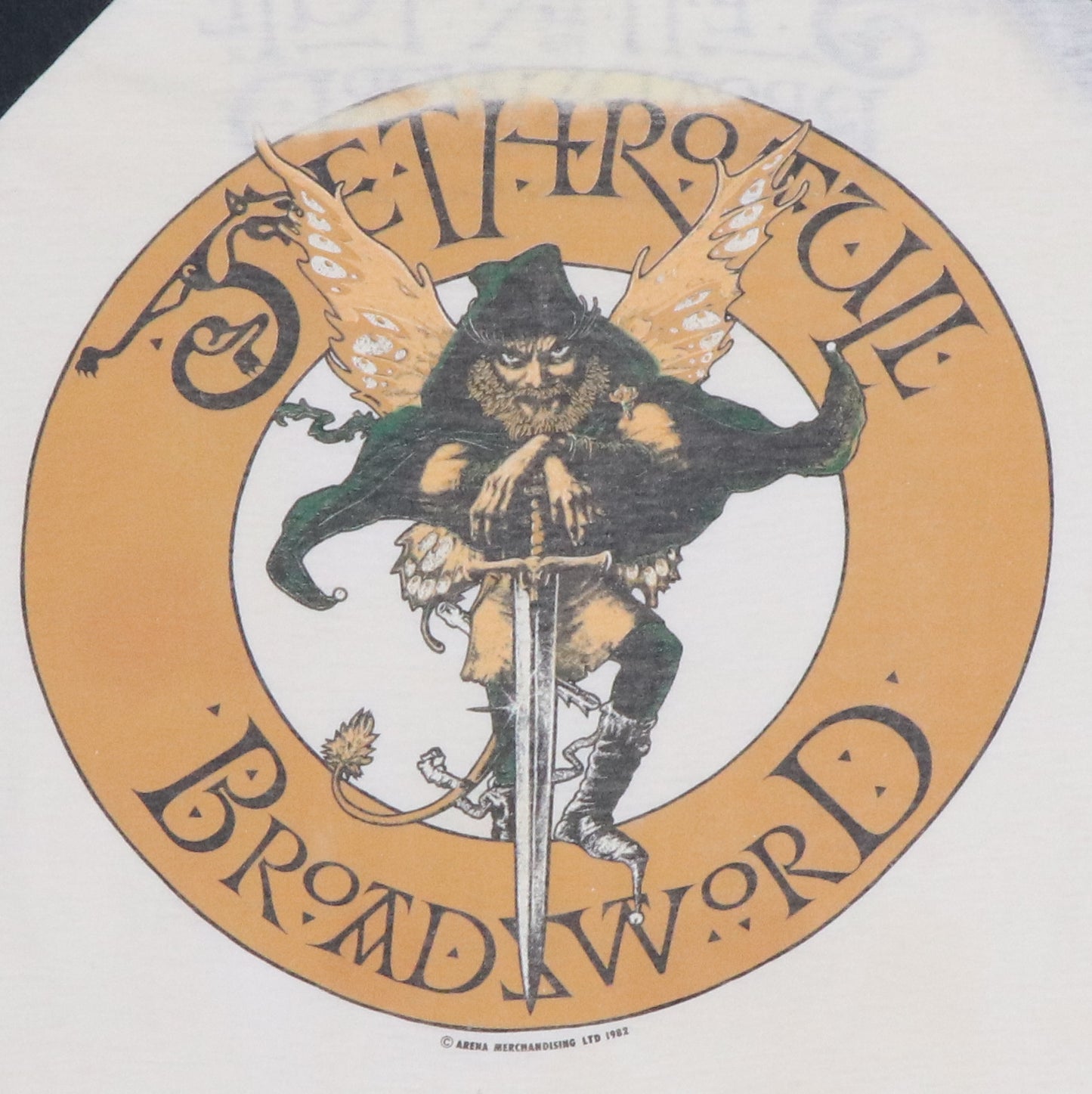 1982 Jethro Tull Tour Jersey Shirt