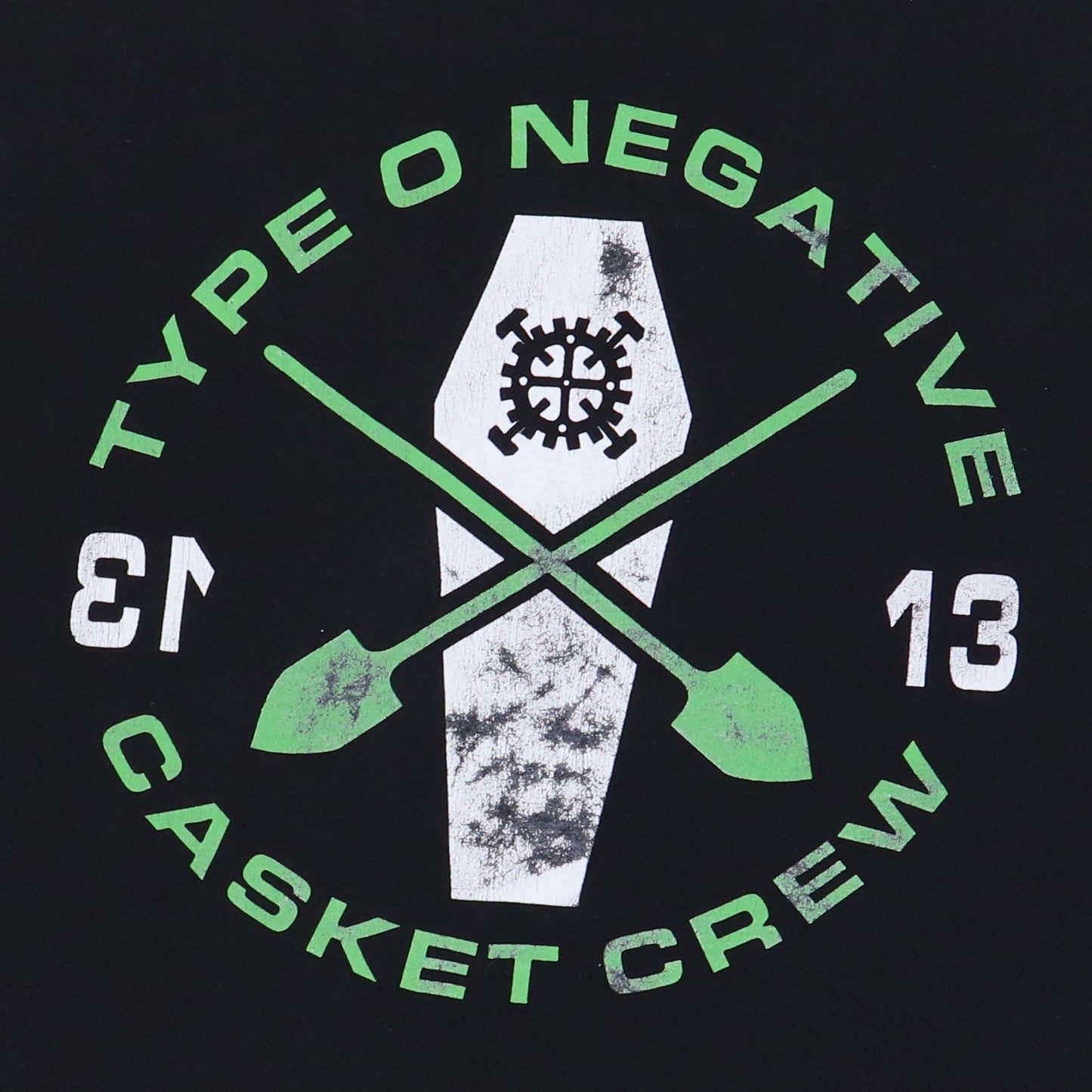 1995 Type O Negative Pledge To Women Casket Crew Long Sleeve Shirt