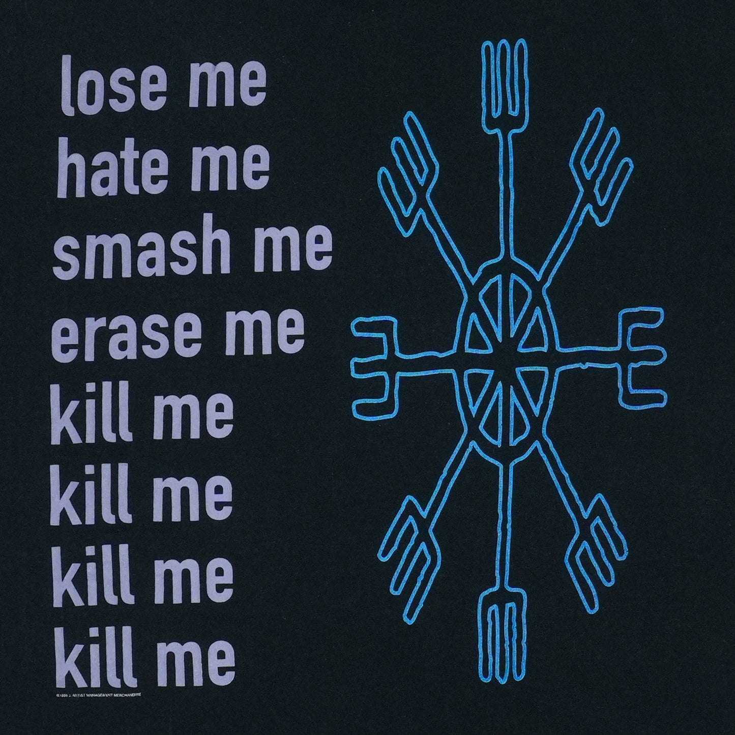 1995 Nine Inch Nails Eraser Shirt