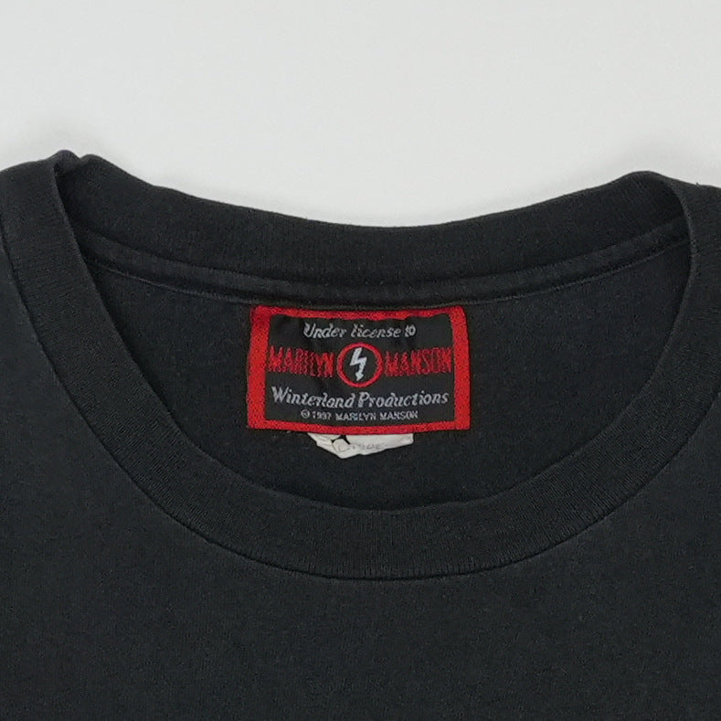 1997 Marilyn Manson Halo Shirt Detail