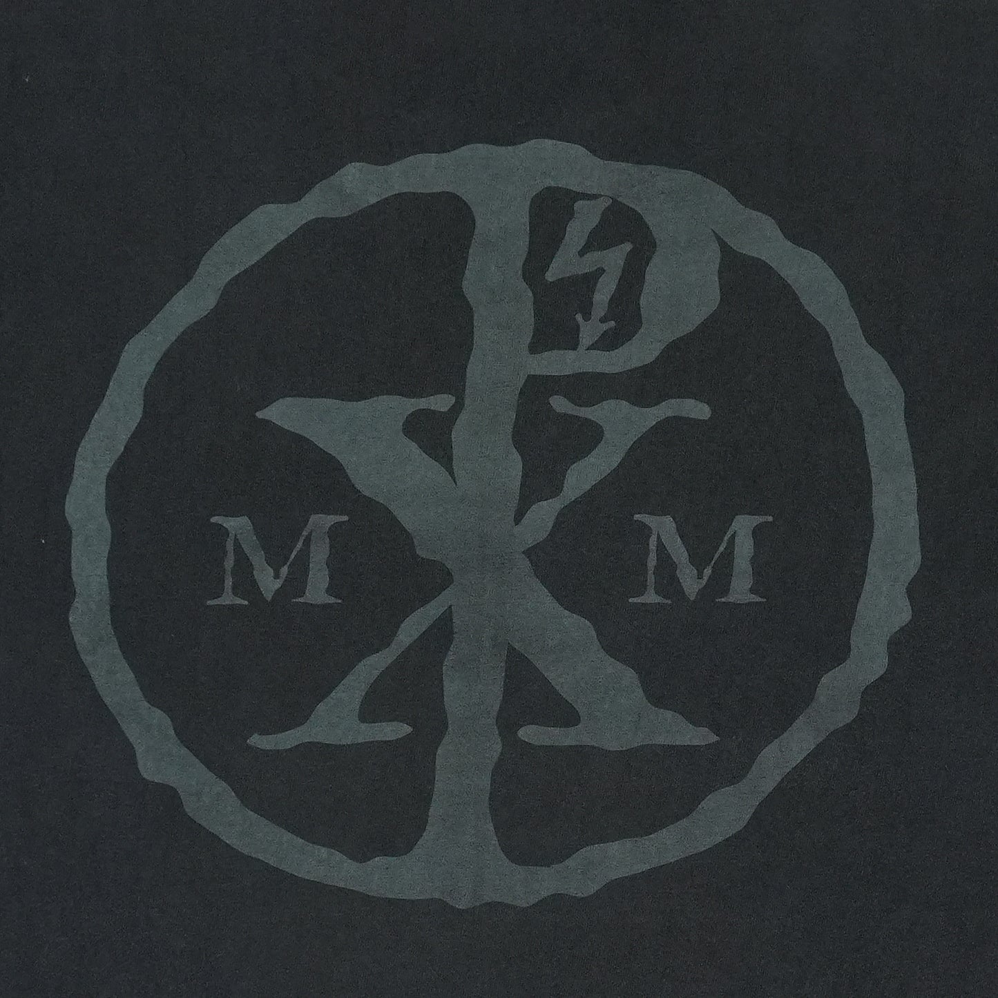 1997 Marilyn Manson Halo Shirt Detail