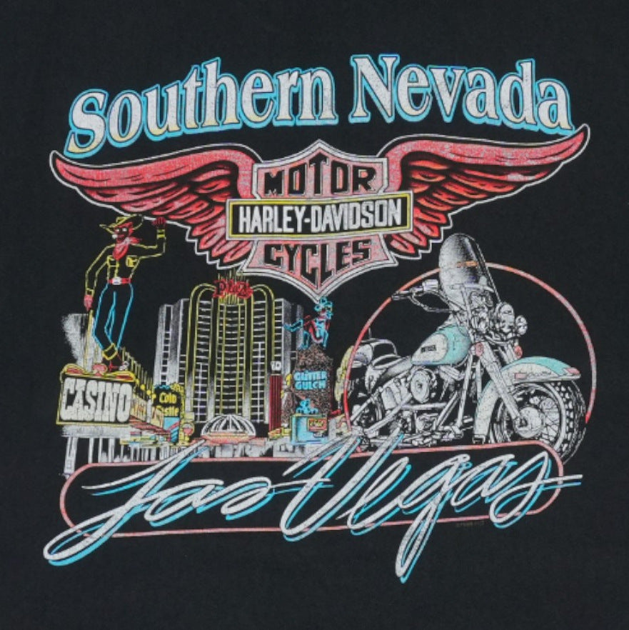 2000 Harley Davidson Skull Southern Nevada Shirt