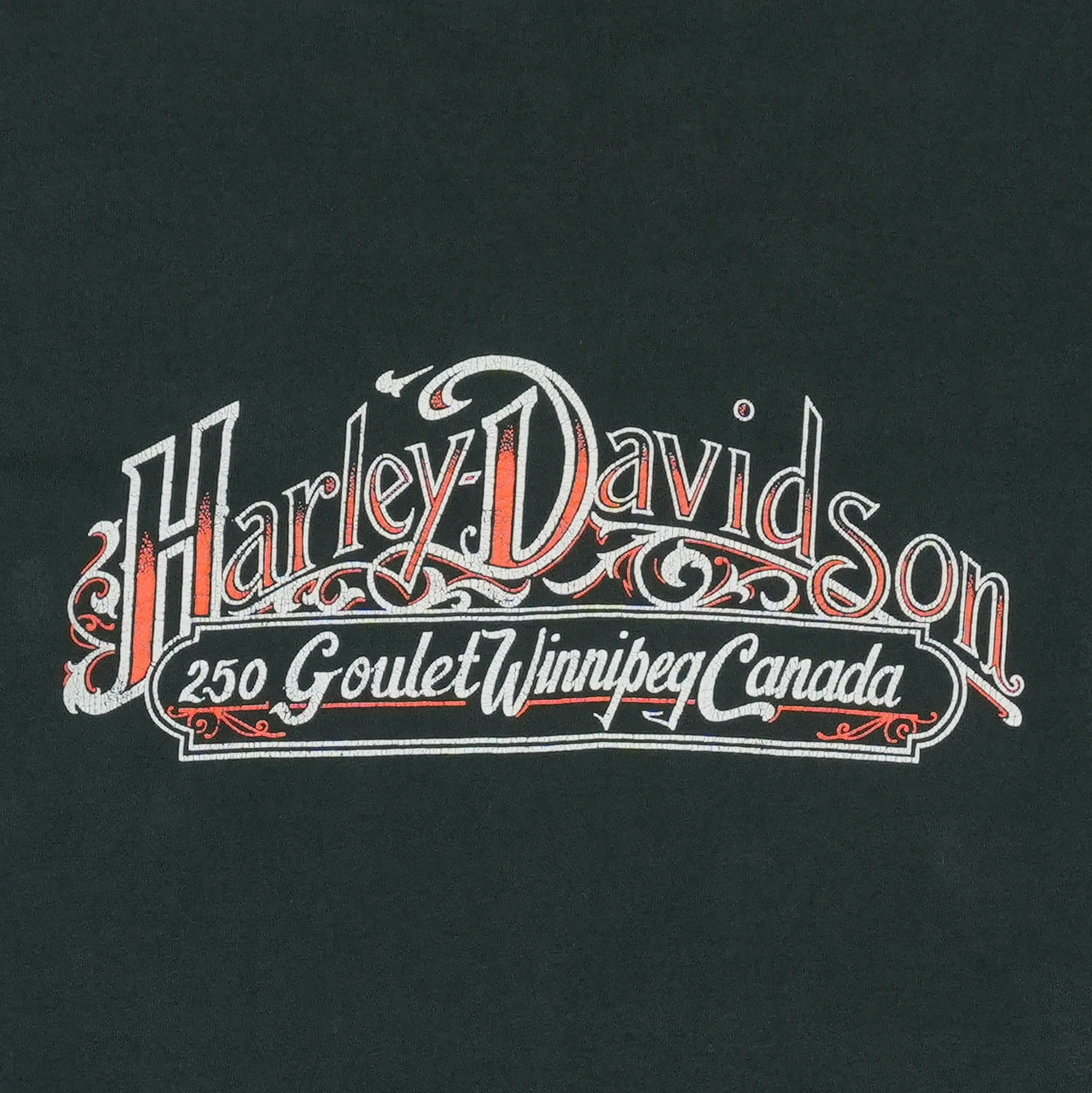 1990s Harley Davidson Winnipeg Canada Shirt