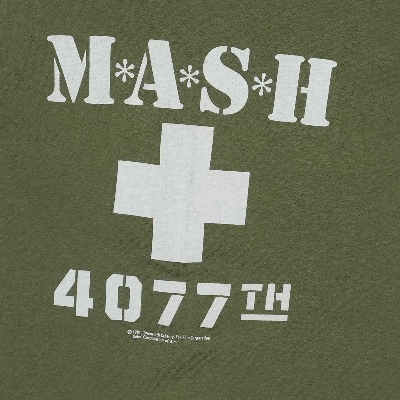 1981 MASH 4077th Shirt
