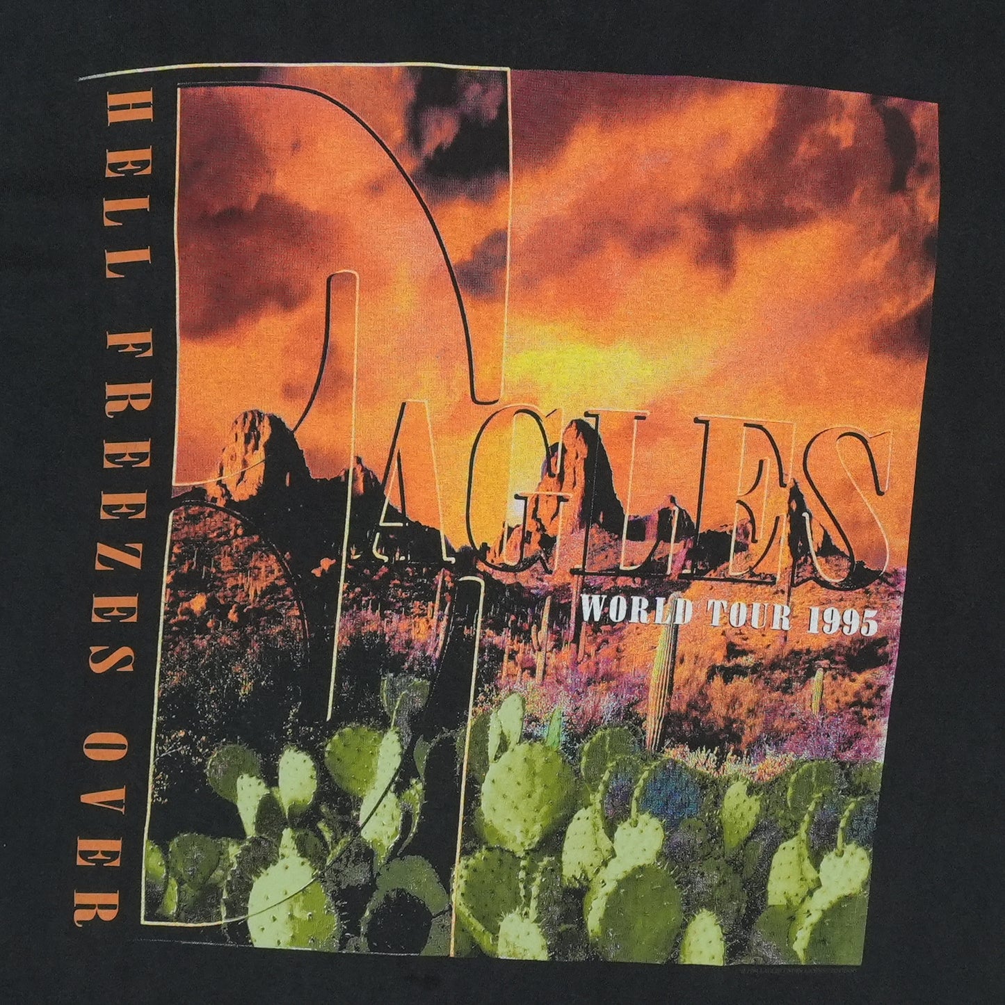1995 Eagles Hell Freezes Over Tour Shirt