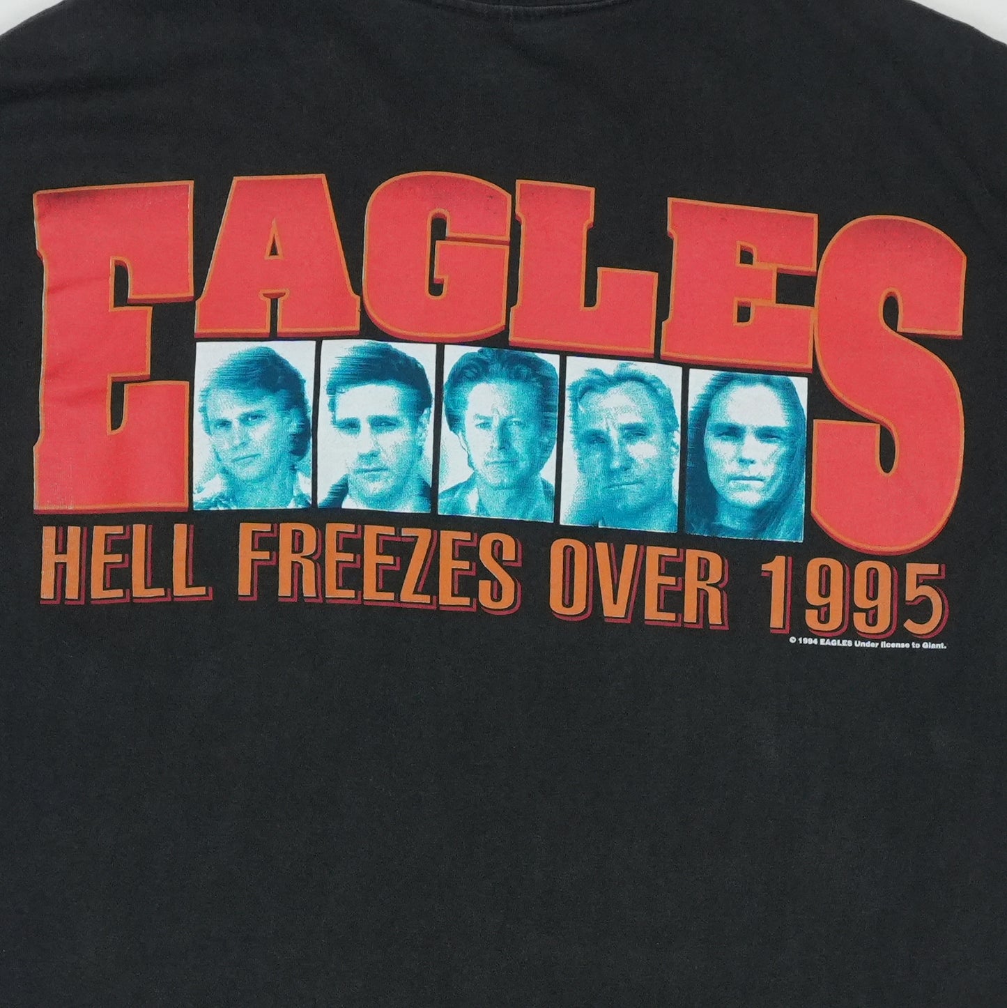 1995 Eagles Hell Freezes Over Tour Shirt