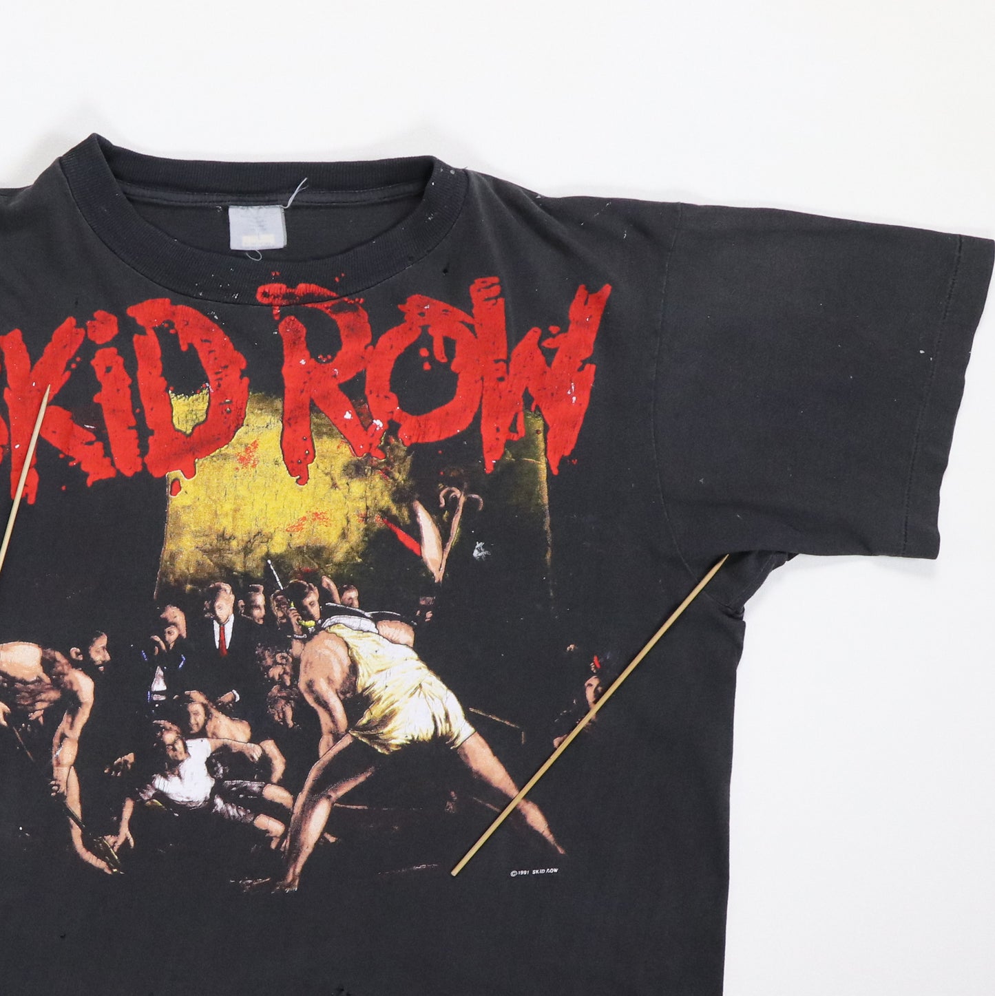 1991 Skid Row Slave To The Grind Shirt