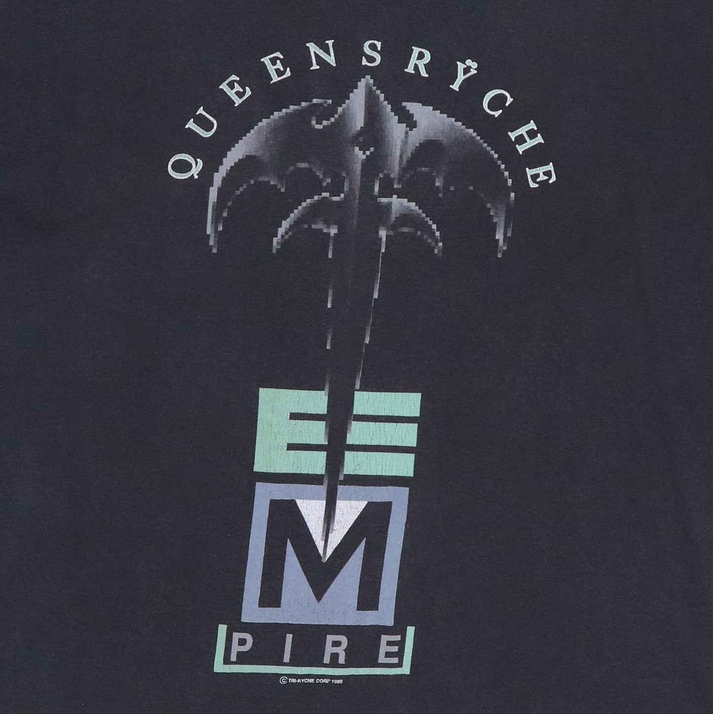 1991 Queensryche European Tour Shirt