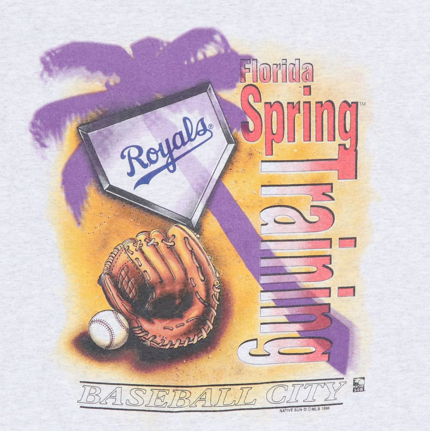 1996 Kansas City Royals Spring Training Shirt