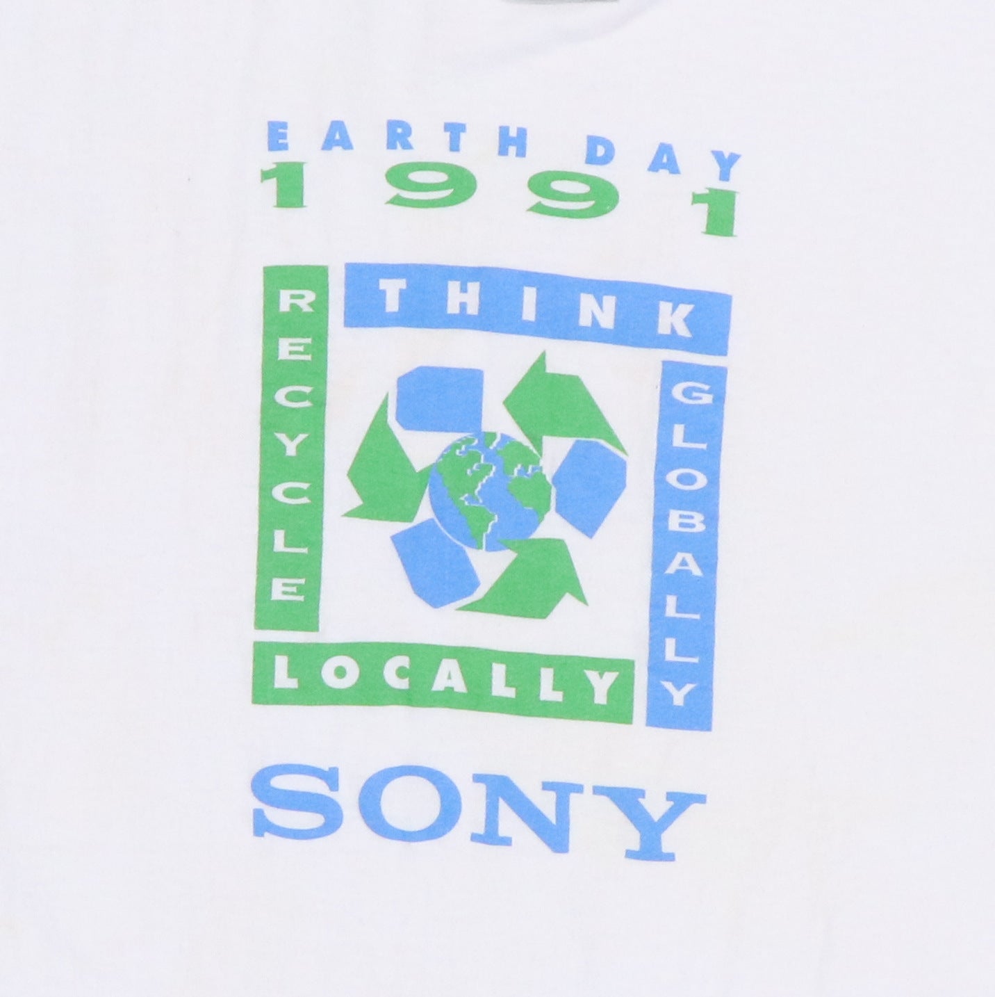 1991 Sony Earth Day Shirt