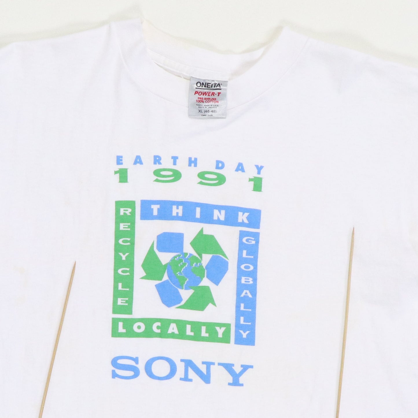 1991 Sony Earth Day Shirt
