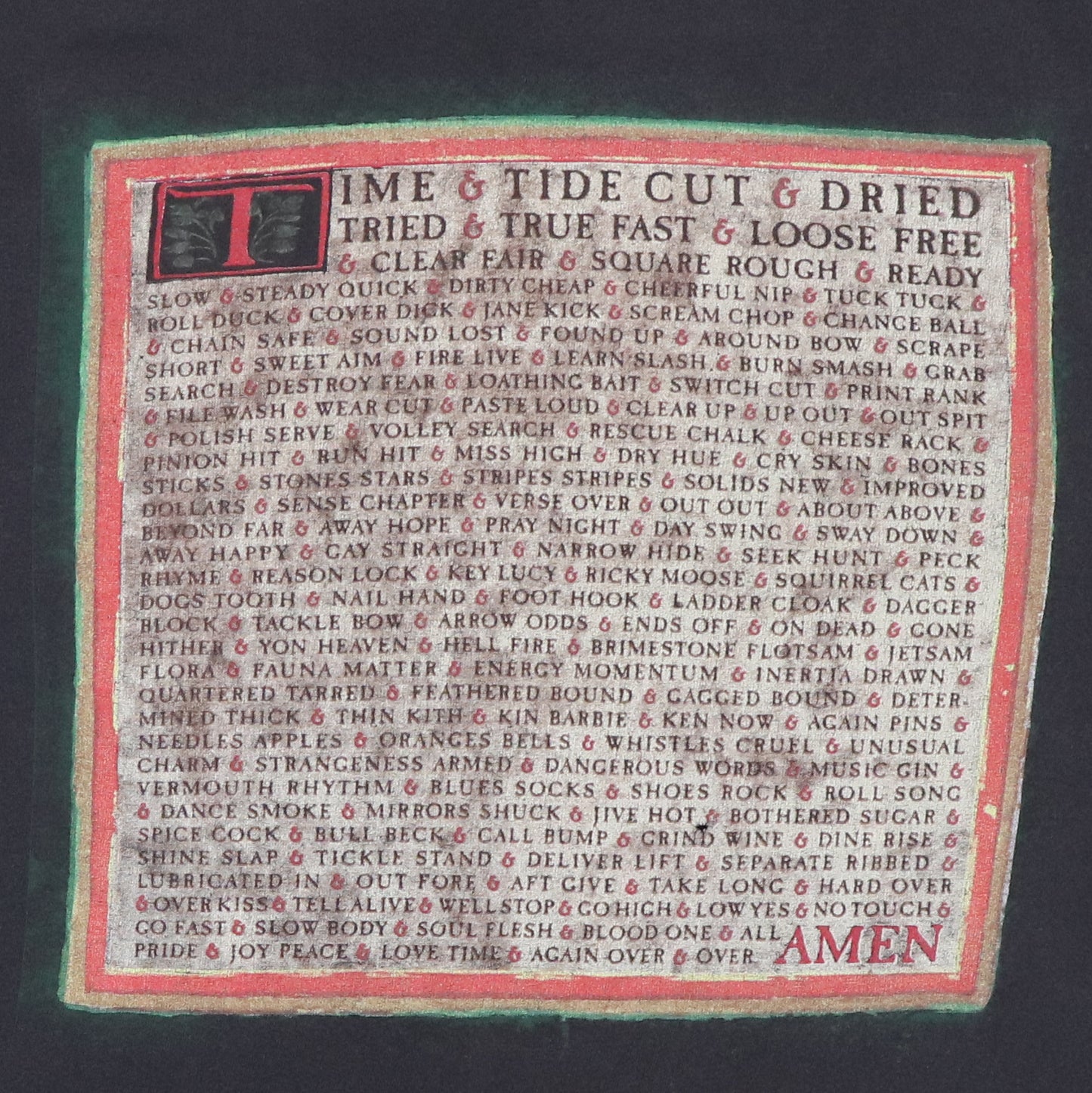 1993 Rush Counterparts Tour Shirt