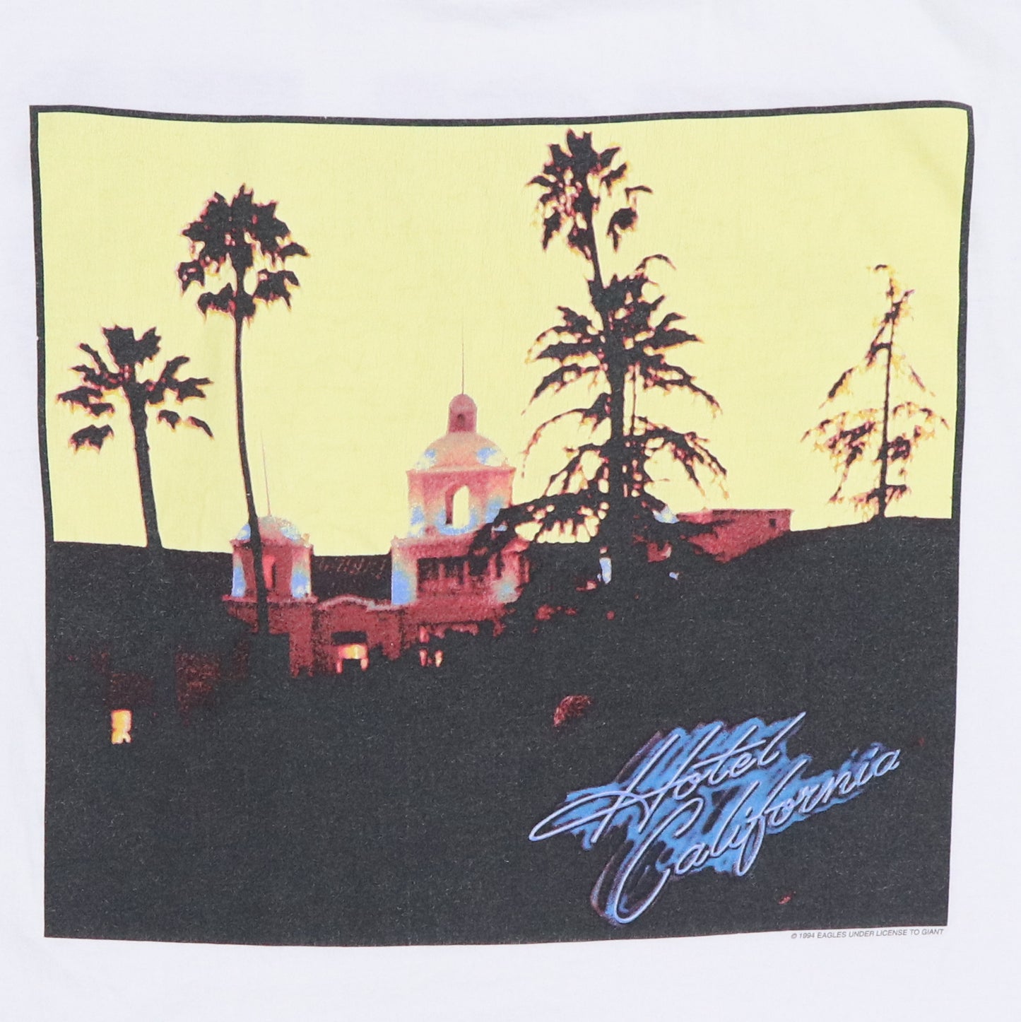 1994 Eagles Hotel California Hell Freezes Over Tour Shirt