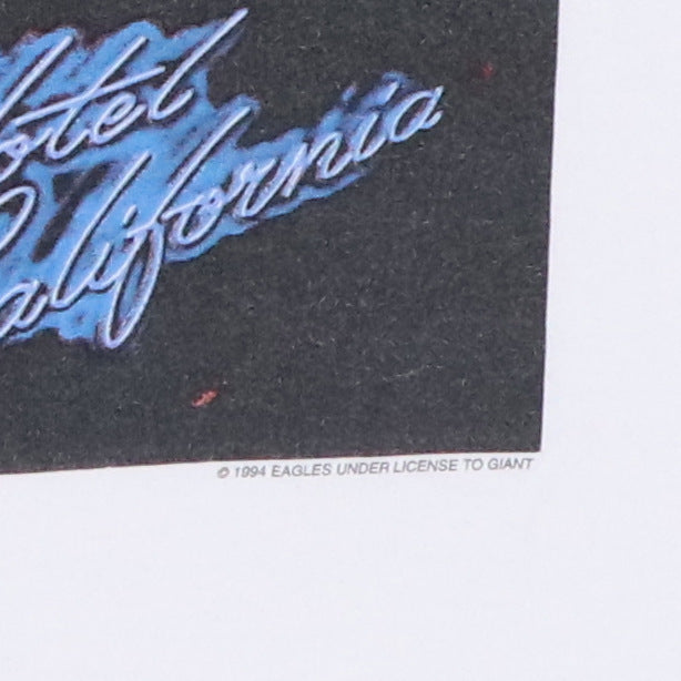 1994 Eagles Hotel California Hell Freezes Over Tour Shirt