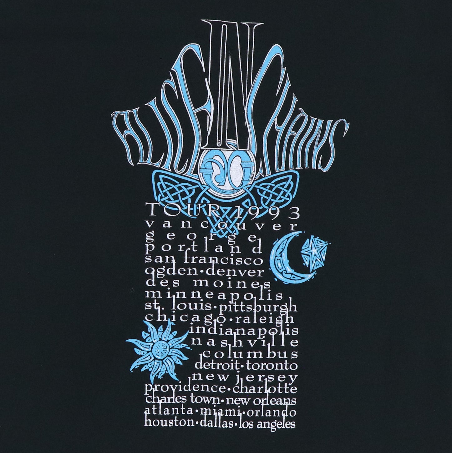 1993 Alice In Chains Sickman Tour Shirt