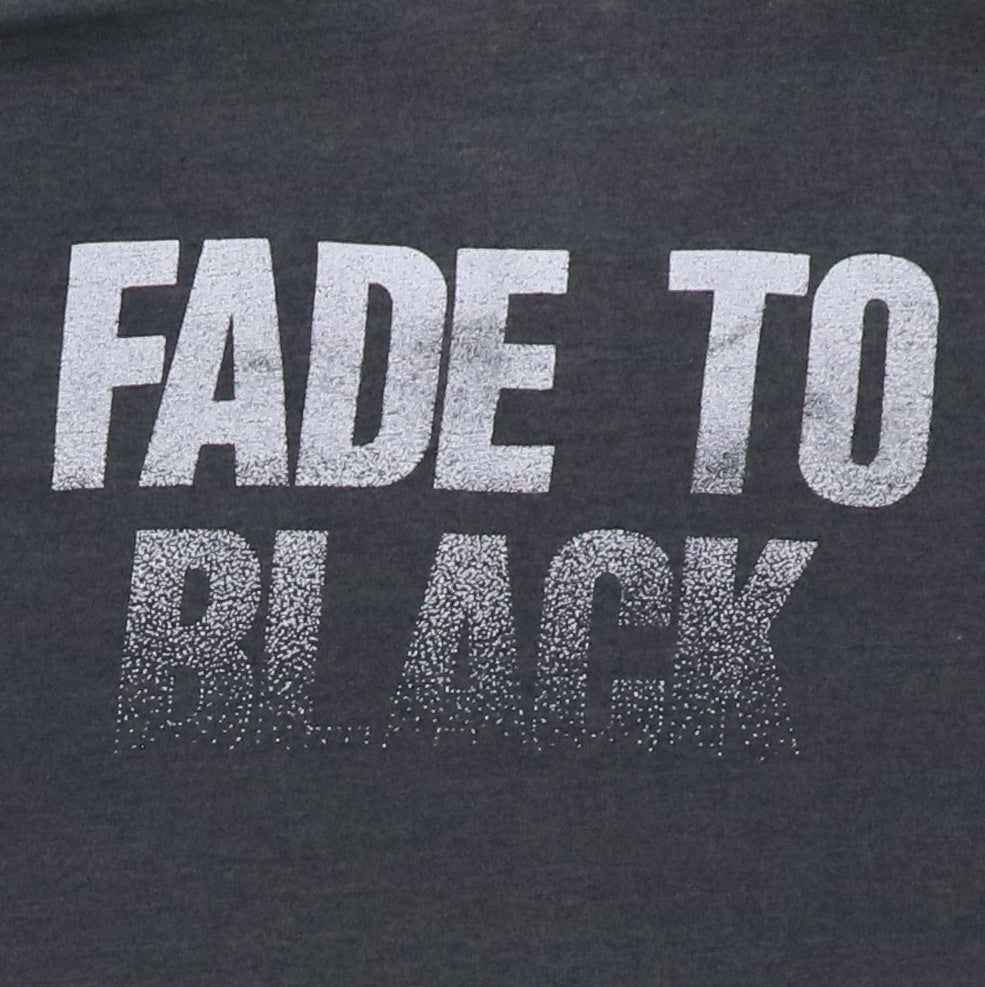 1980s Metallica Ride The Lightning Fade To Black Shirt