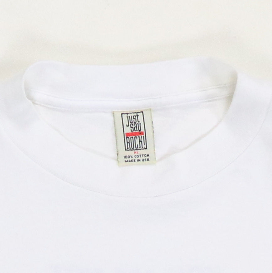 1990s Fugazi You Are Not What You Own Shirt Detail