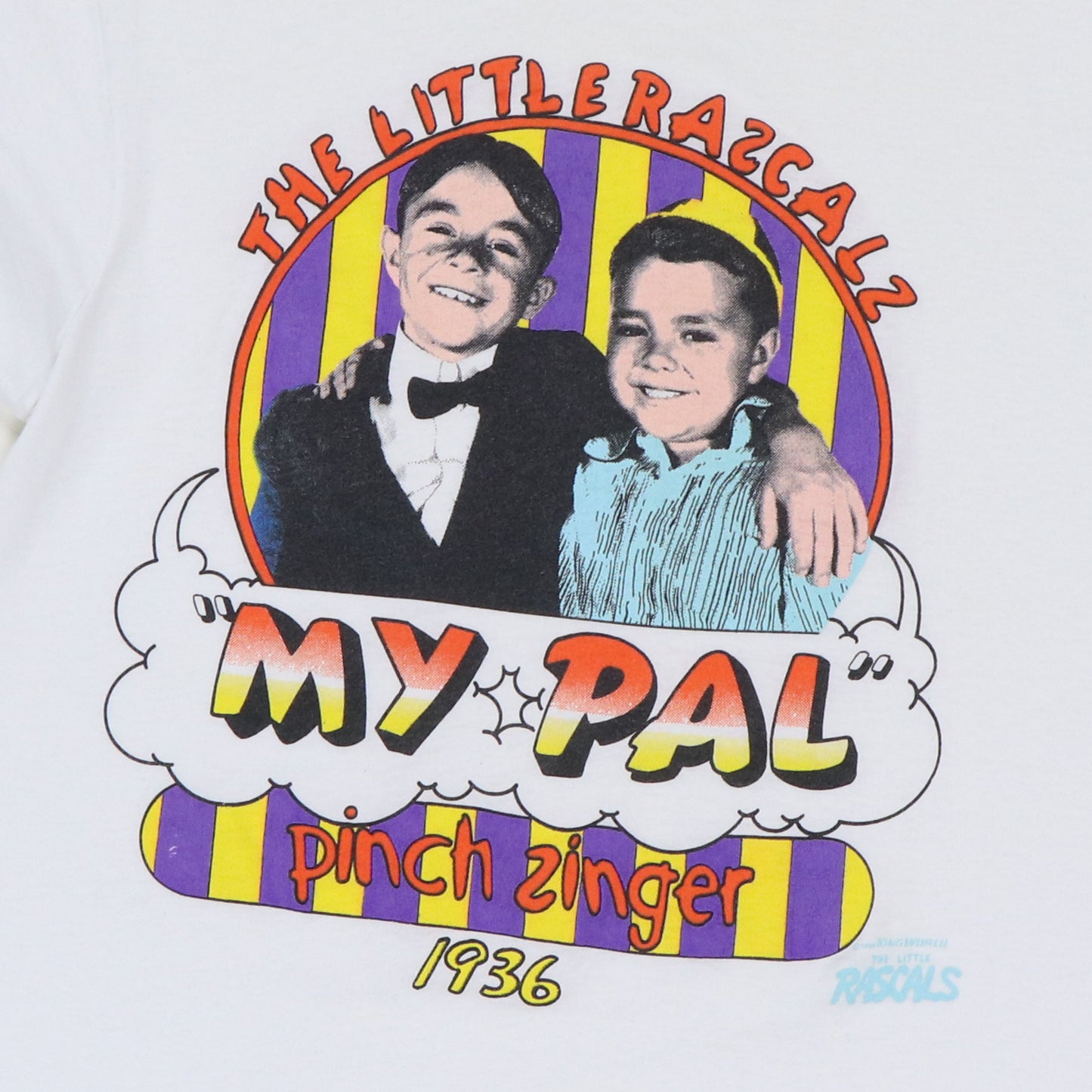 1986 The Little Rascals Alfalfa Spanky Shirt