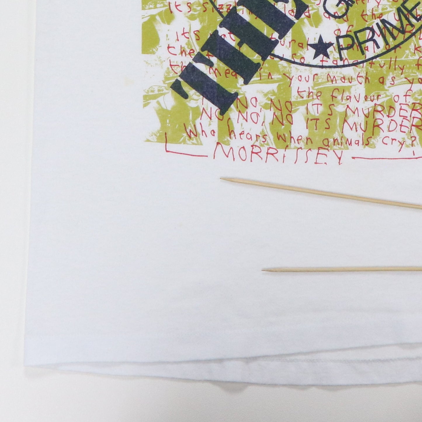 1980s The Smiths Meat Is Murder Shirt