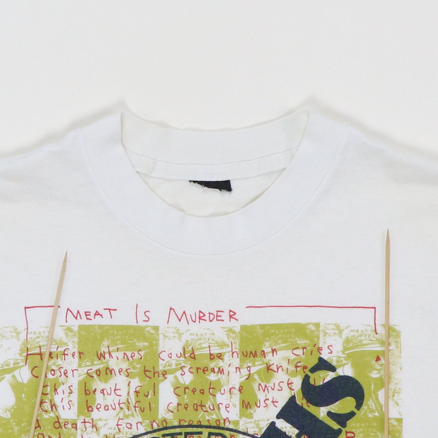 1980s The Smiths Meat Is Murder Shirt