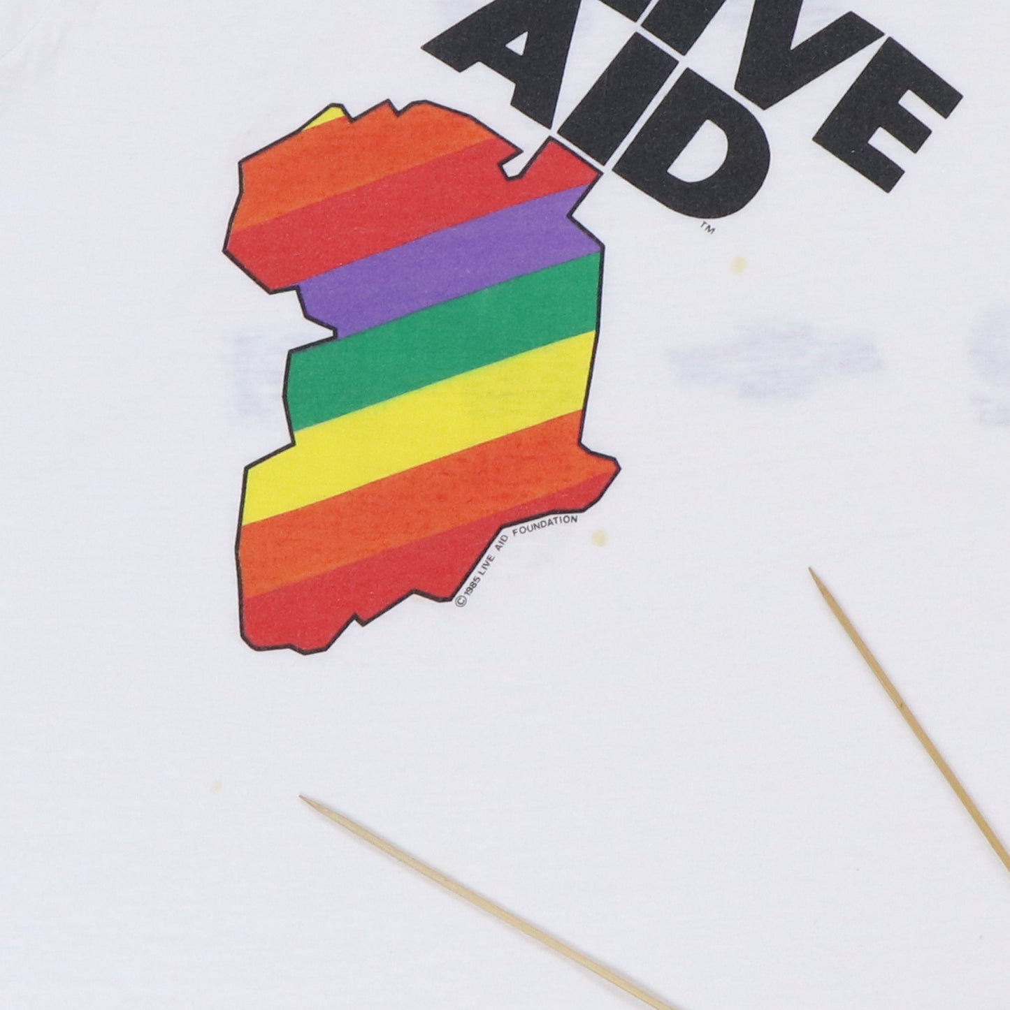 1985 Live Aid This Shirt Saves Lives Shirt