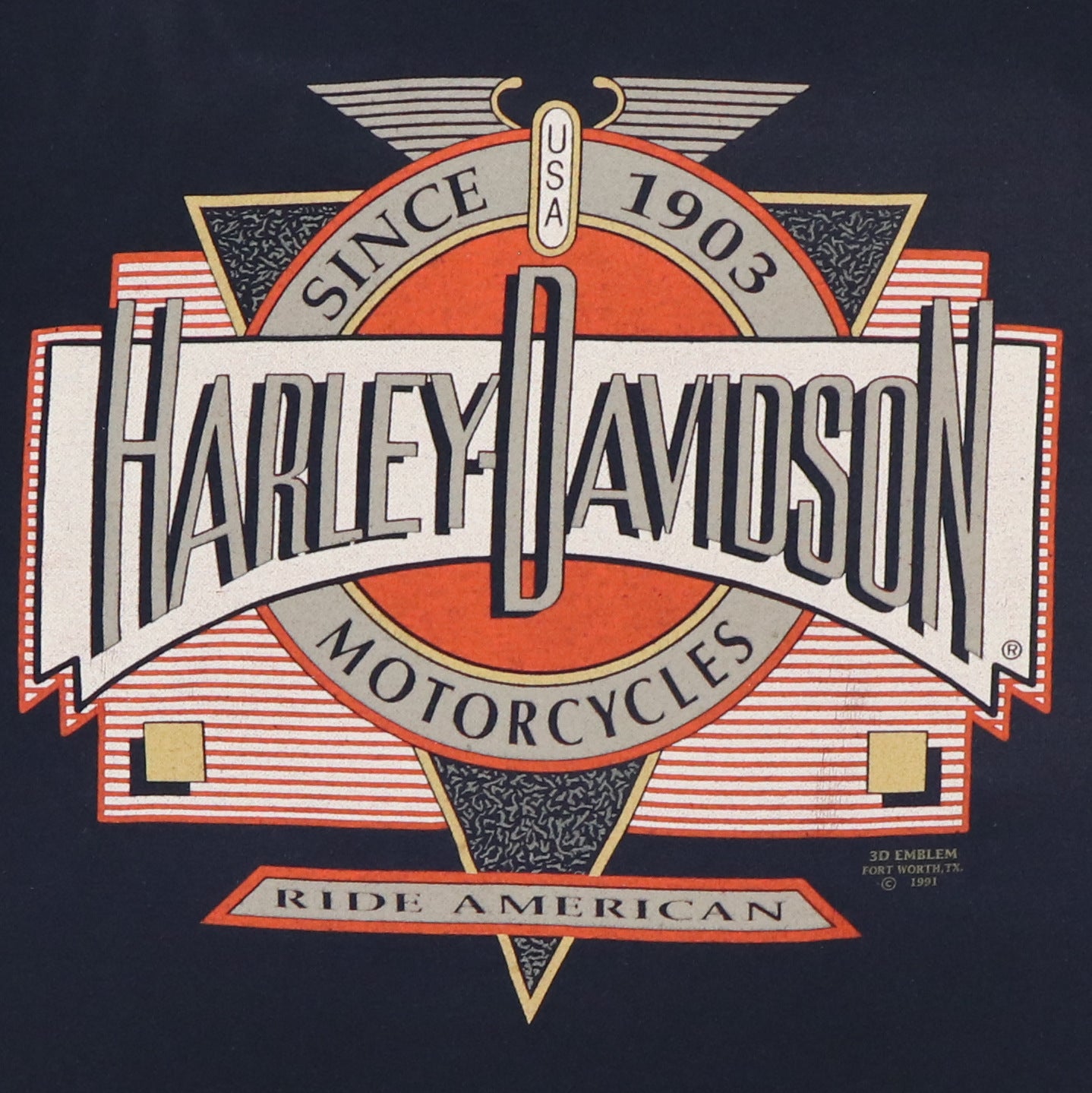 1991 Harley Davidson Jacksonville Florida Shirt