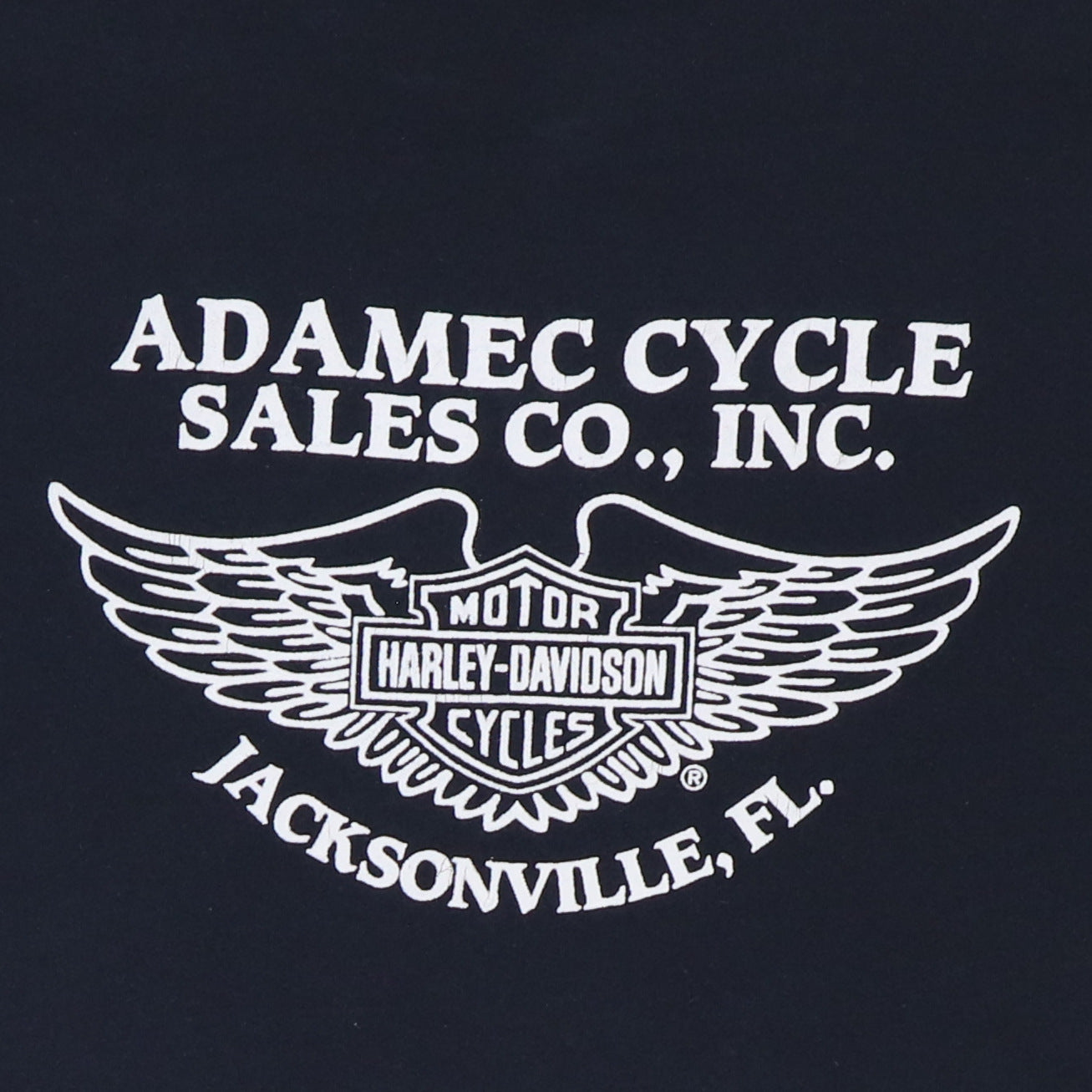 1991 Harley Davidson Jacksonville Florida Shirt