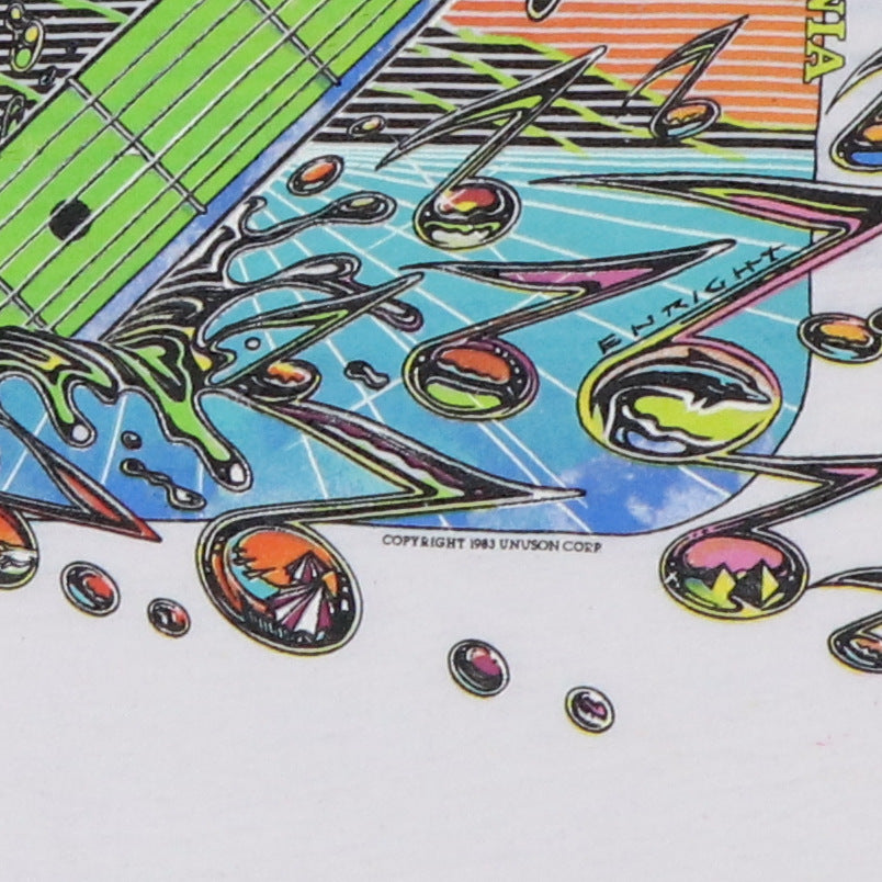 1983 Us Festival Concert Jersey Shirt