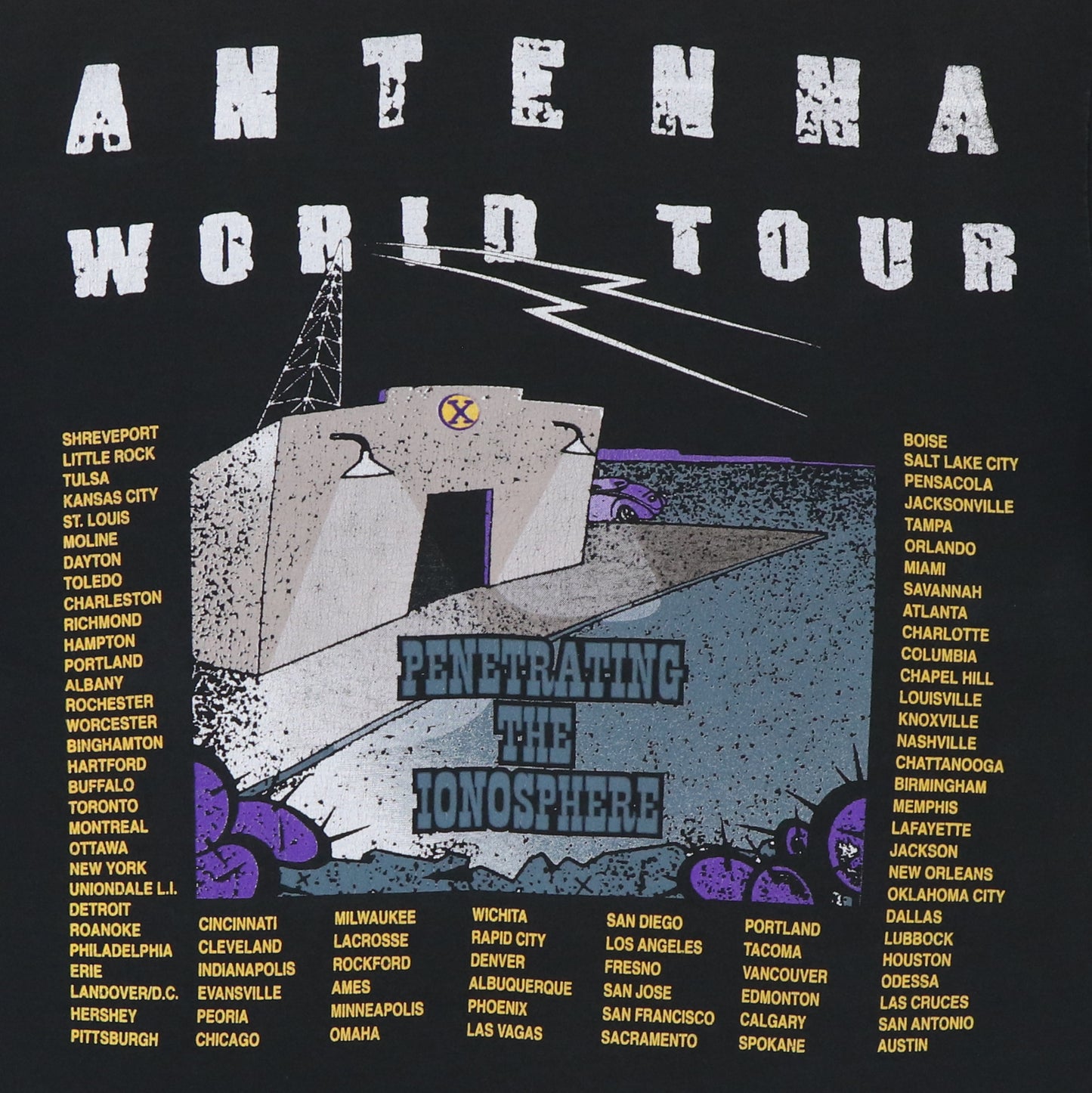 1994 ZZ Top Antenna Tour Shirt