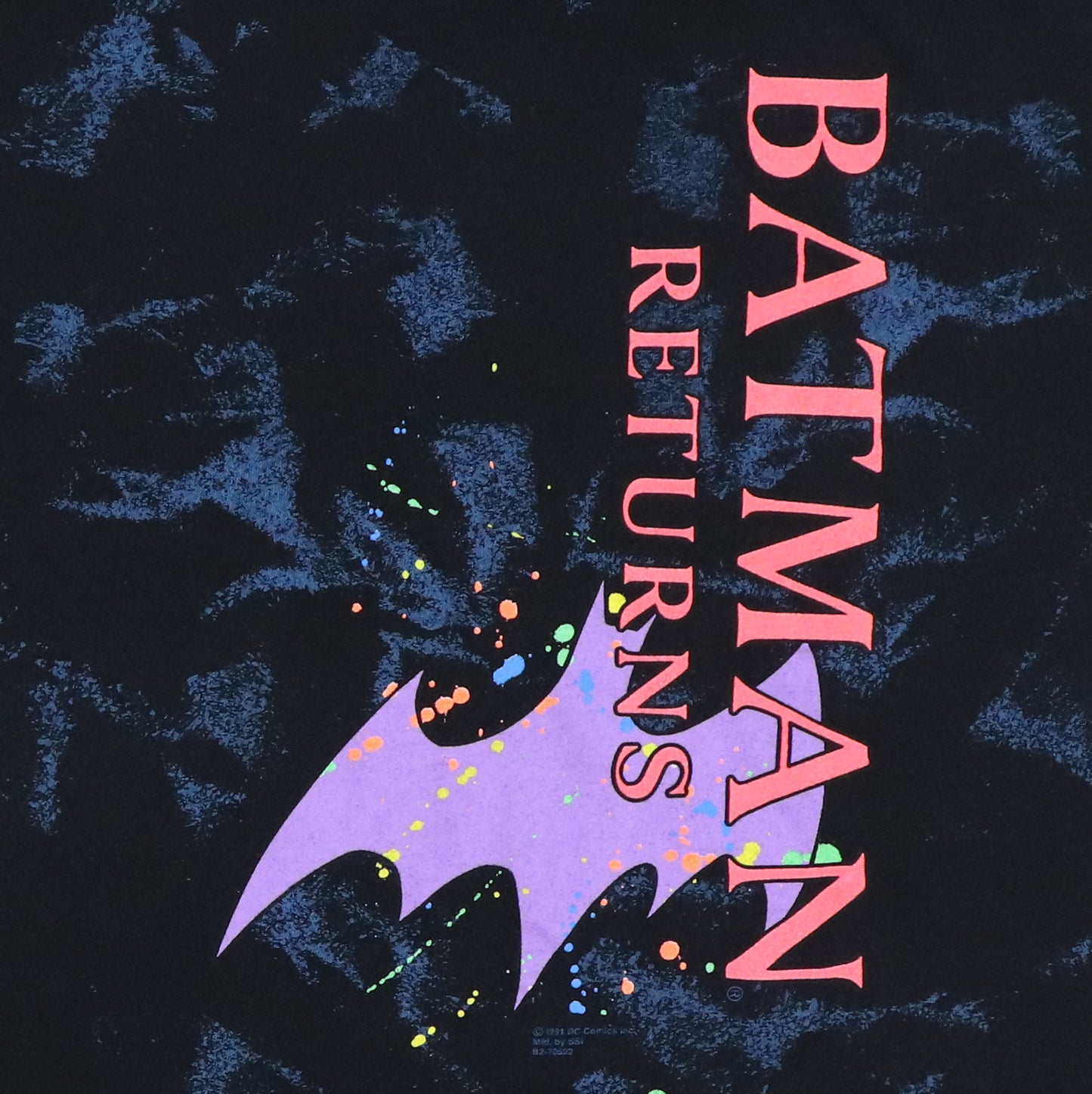 1991 Batman Returns All Over Print Shirt