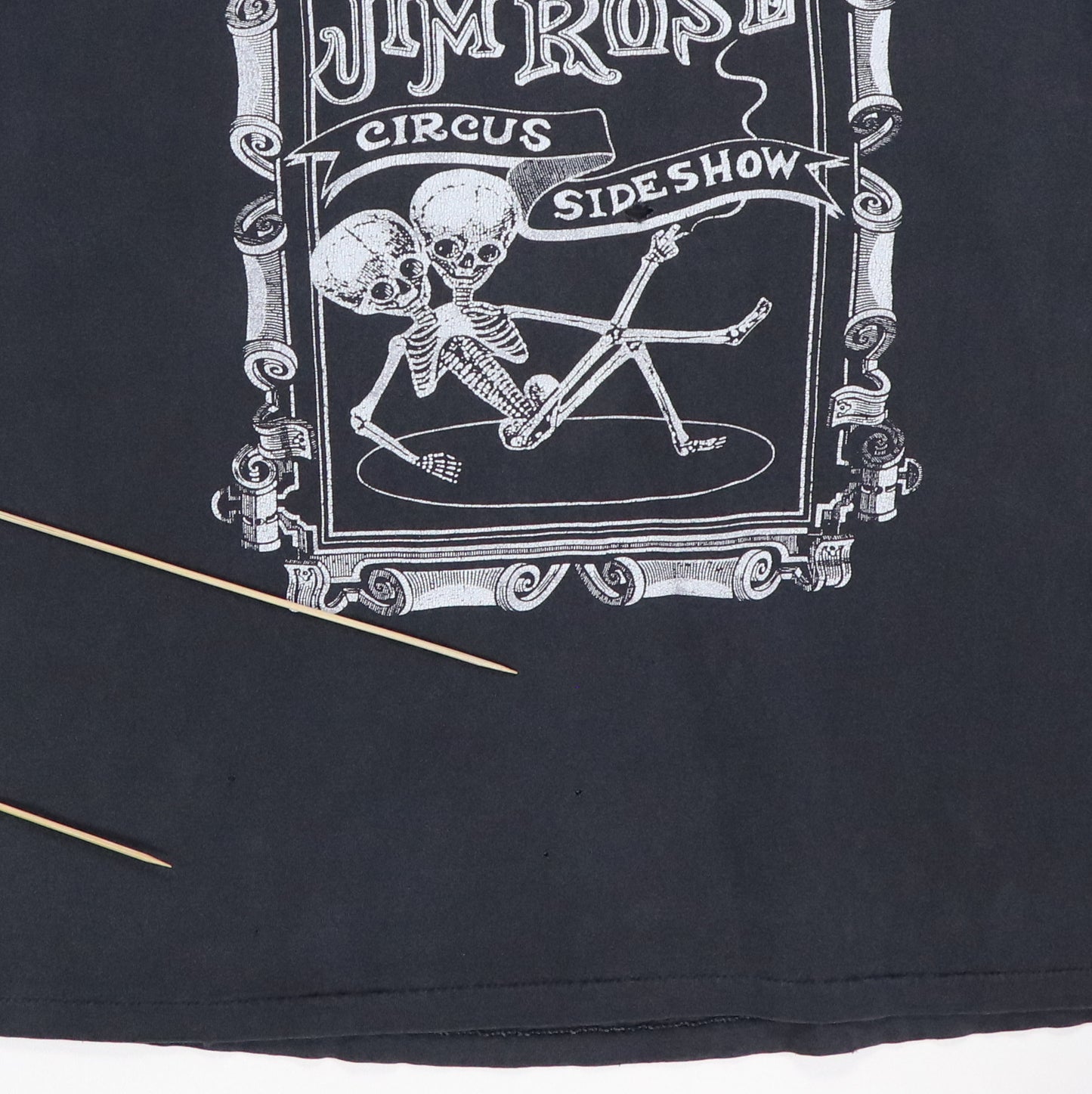1990s Jim Rose Circus Sideshow FREAK Shirt Detail