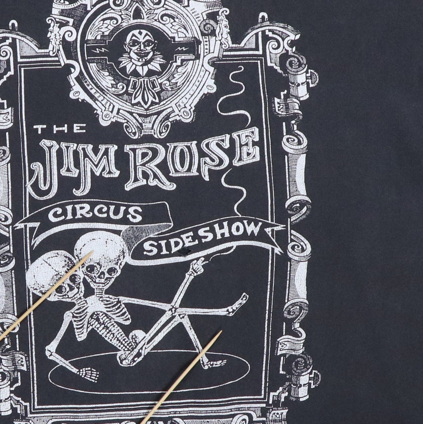 1990s Jim Rose Circus Sideshow FREAK Shirt Detail