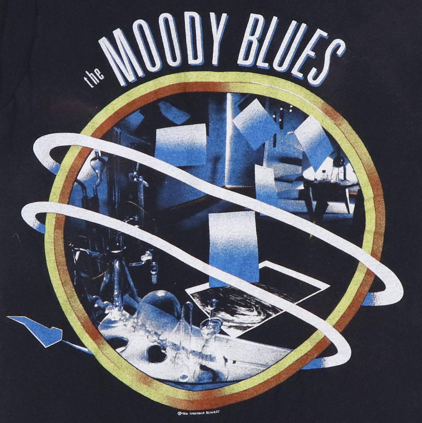1986 Moody Blues Live In Concert Tour Shirt