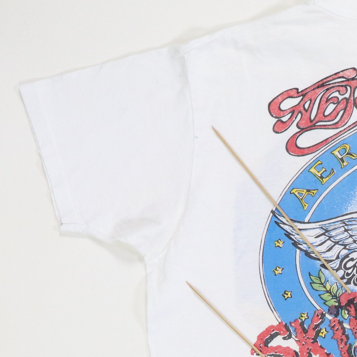 1990 Aerosmith Skid Row Tour Shirt
