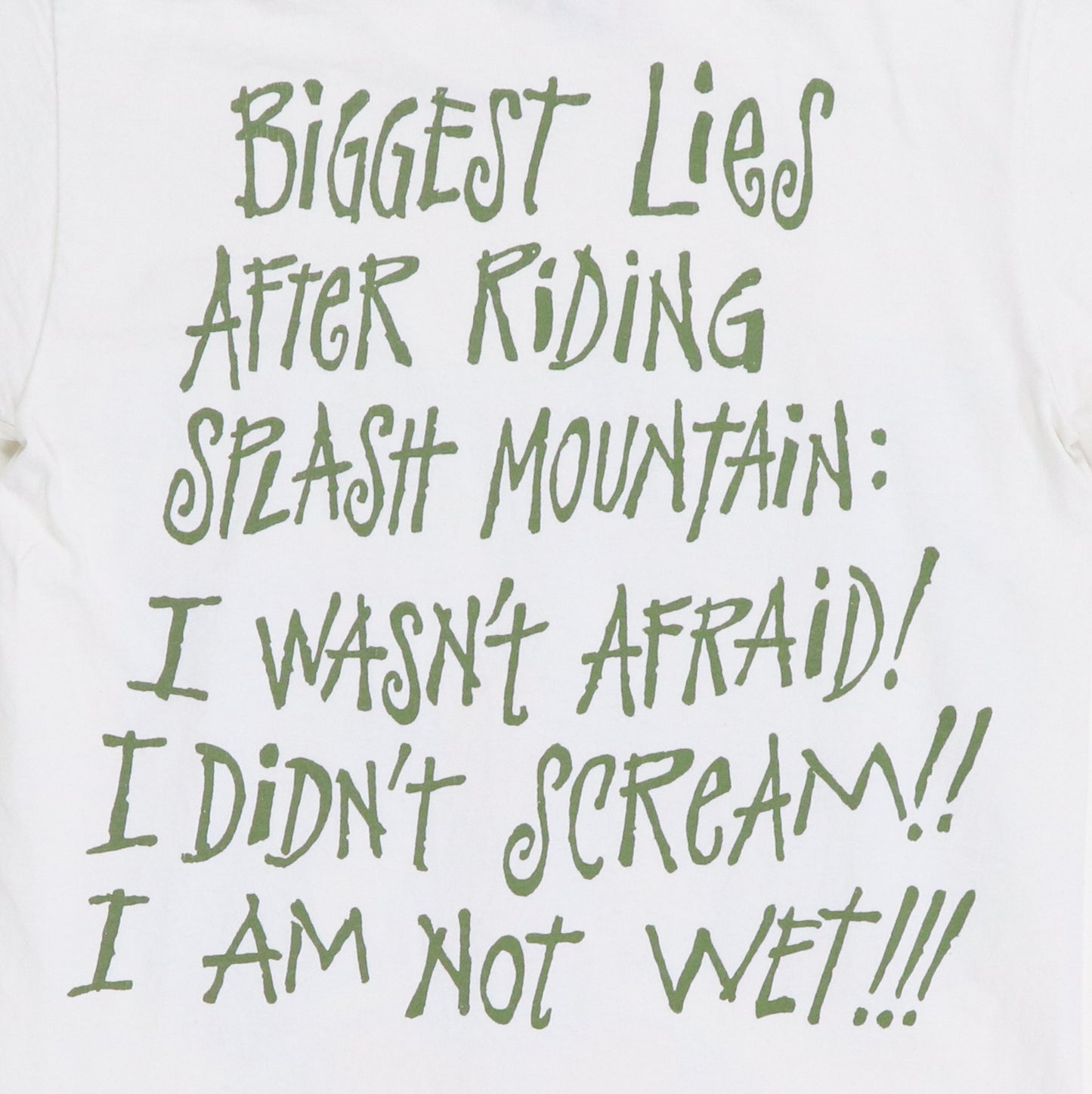 1990s Mickey Mouse Splash Mountain Shirt