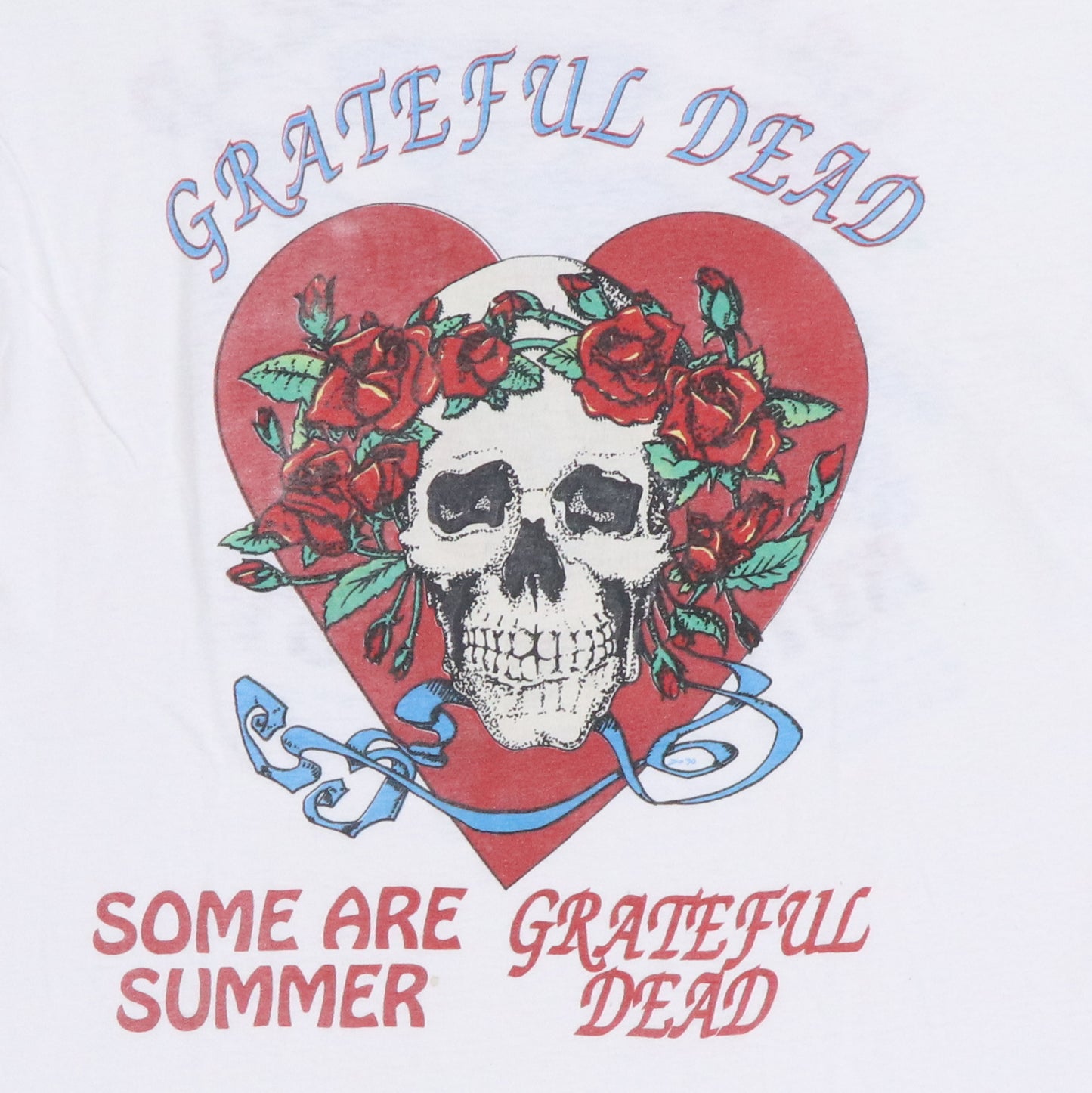 1990 Grateful Dead Built To Last Tour Shirt