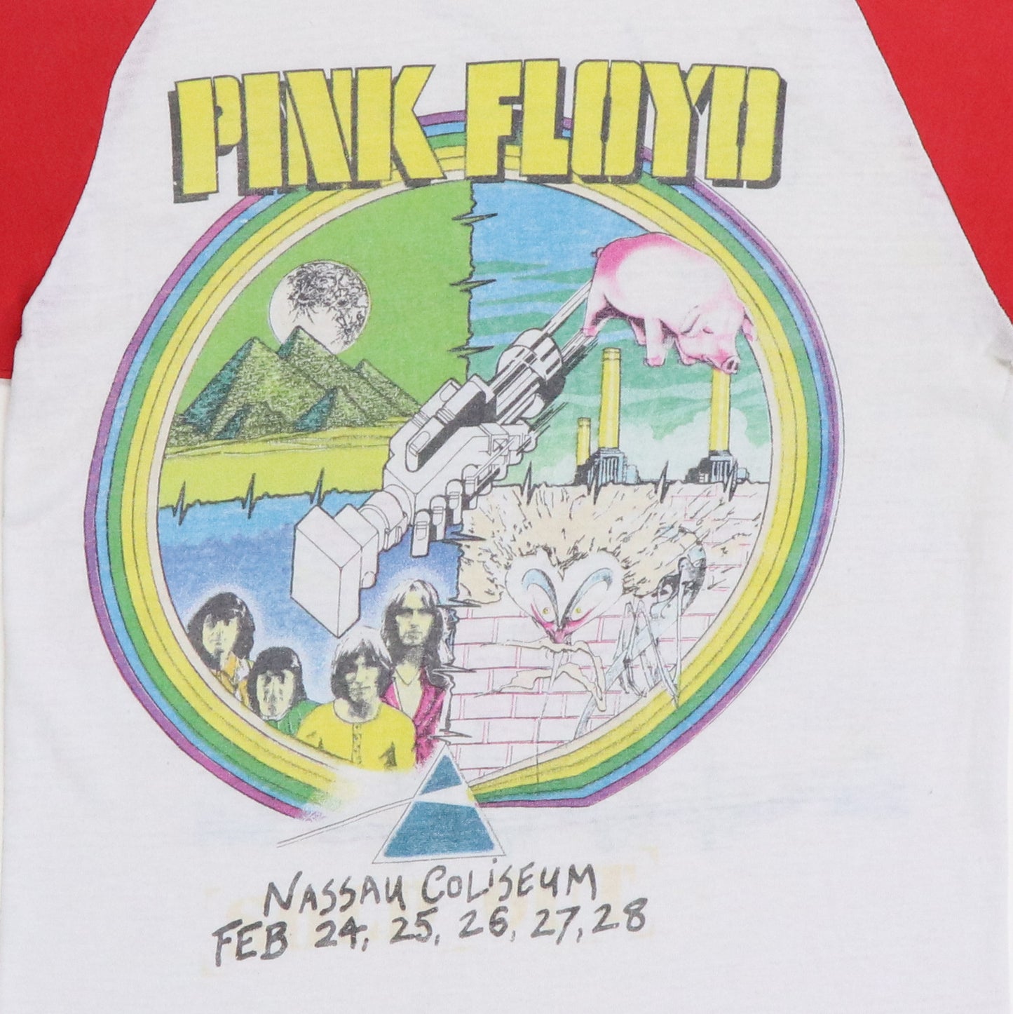 1980 Pink Floyd The Wall Concert Tour Jersey Shirt