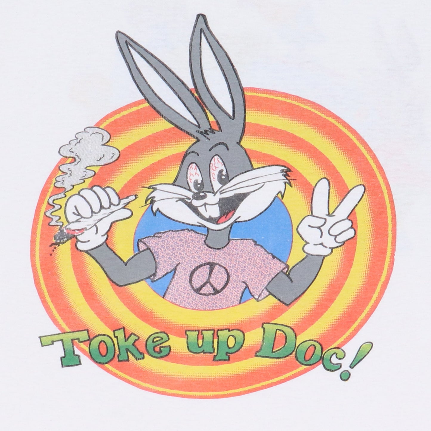 1990s Shroomy Tunes Toke Up Doc Shirt