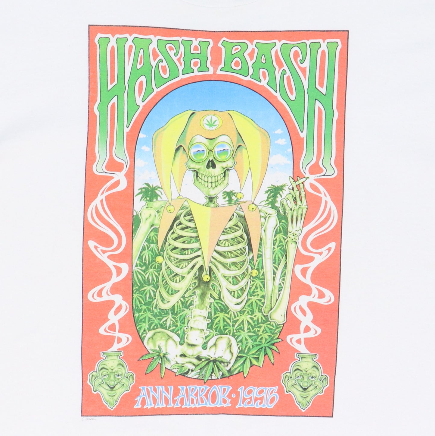1996 Hash Bash Hemp Tour Shirt